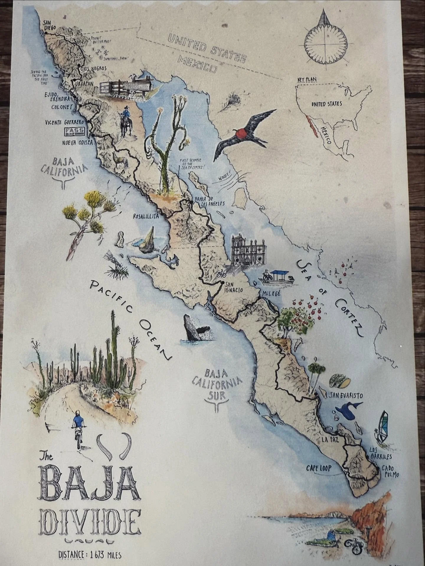 - The Baja Divide, Mexico

Sun, sand and tacos!