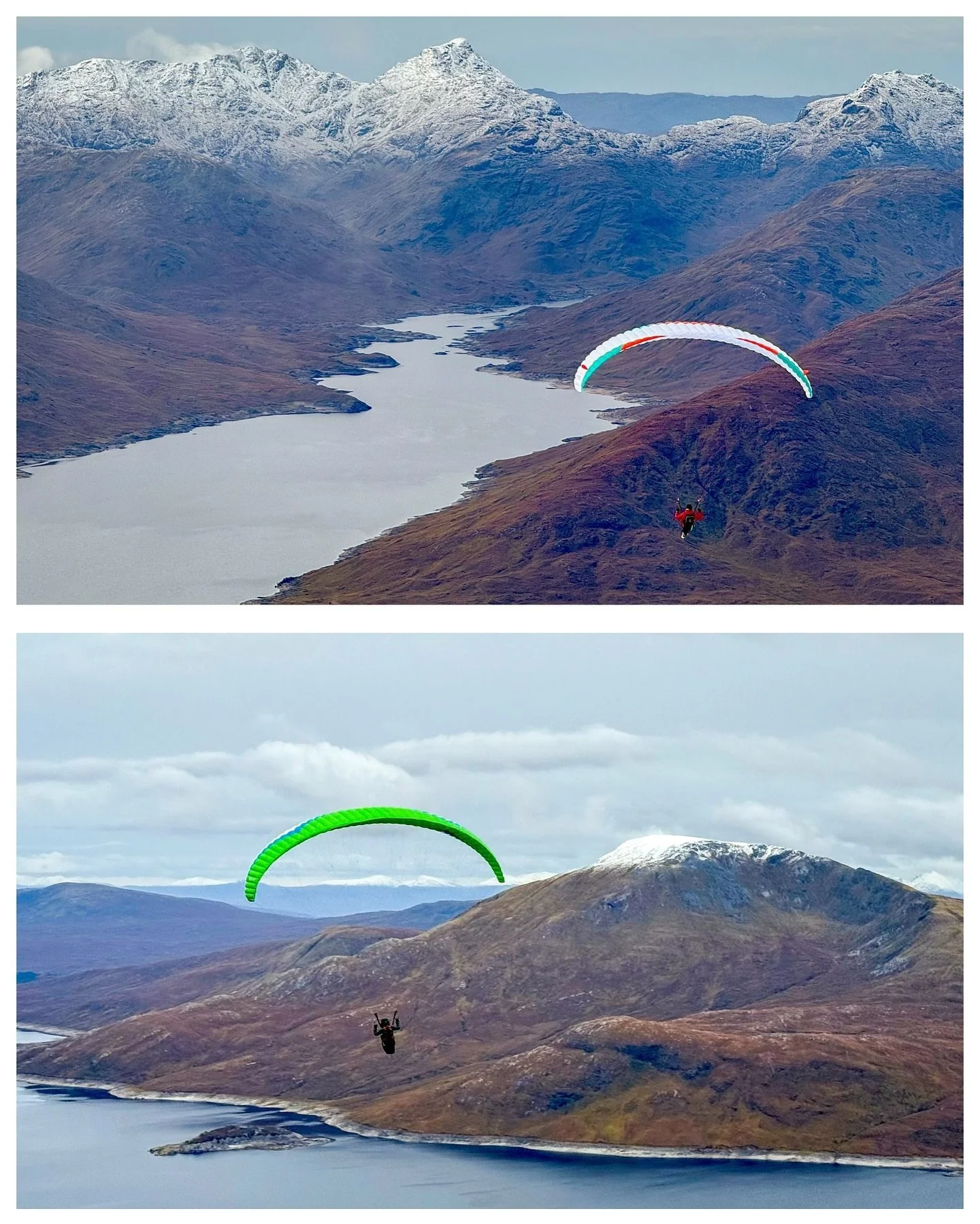 It&rsquo;s been a lot of fun beginning my journey in paragliding!

I&rsquo;ve got so much to learn but being able to combine time in the Scottish hills with flying has been incredible! Seeing a familiar landscape from a new perspective has been reall