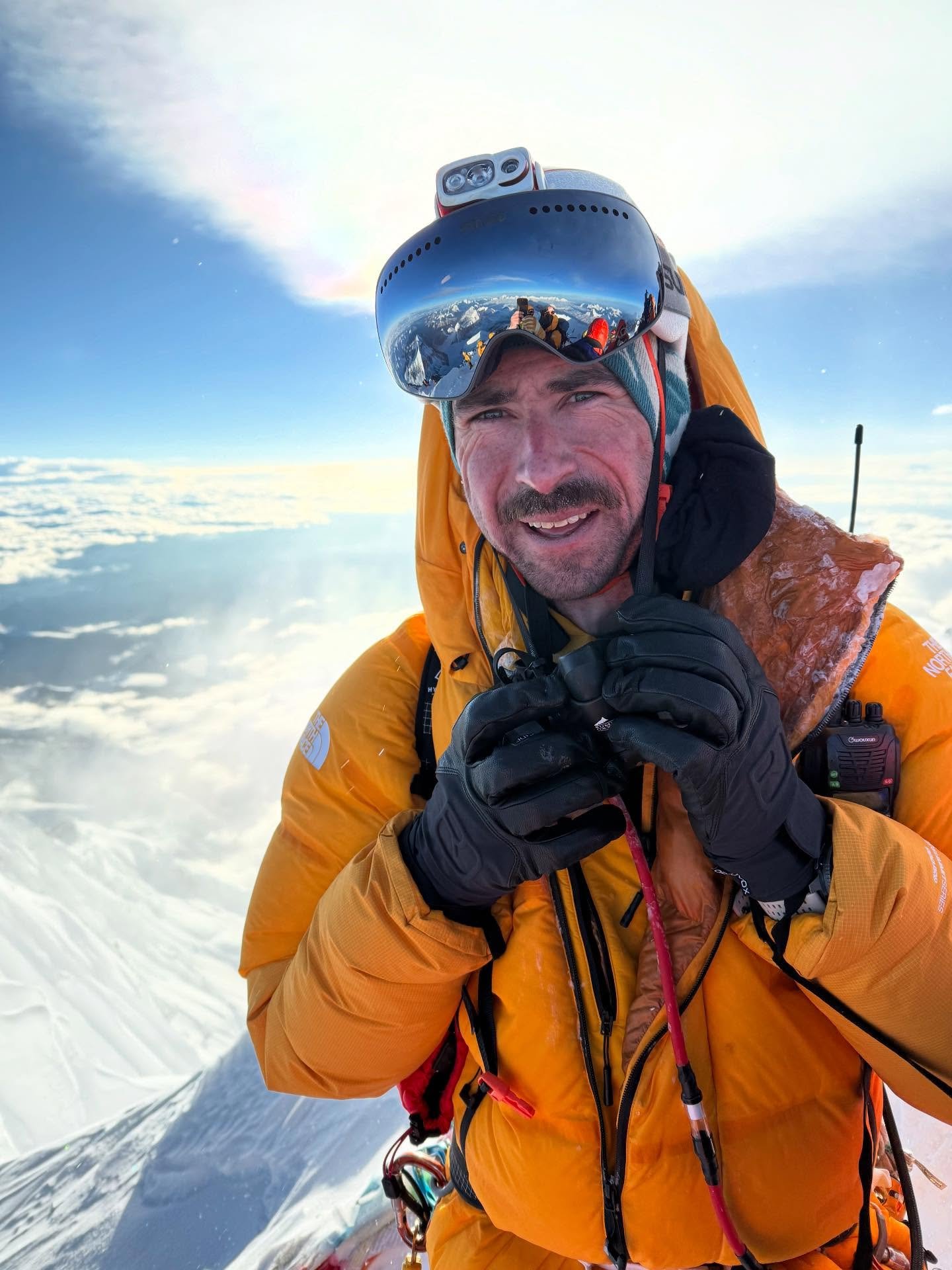 - Everest Northeast Ridge 2025 -

At 0750 on the 19th of May I reached the top of Mount Everest for the 2nd time, alongside 8 members of the Furtenbach North Flash Expedition team, my guiding colleagues @luckydavewatson &amp; @herbert_wolf_bergfuehre