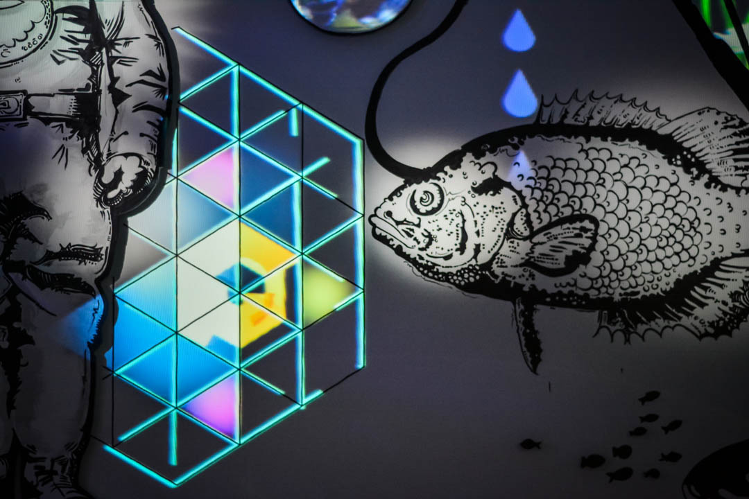 "Fish" installation @ Crosstown Arts 2016