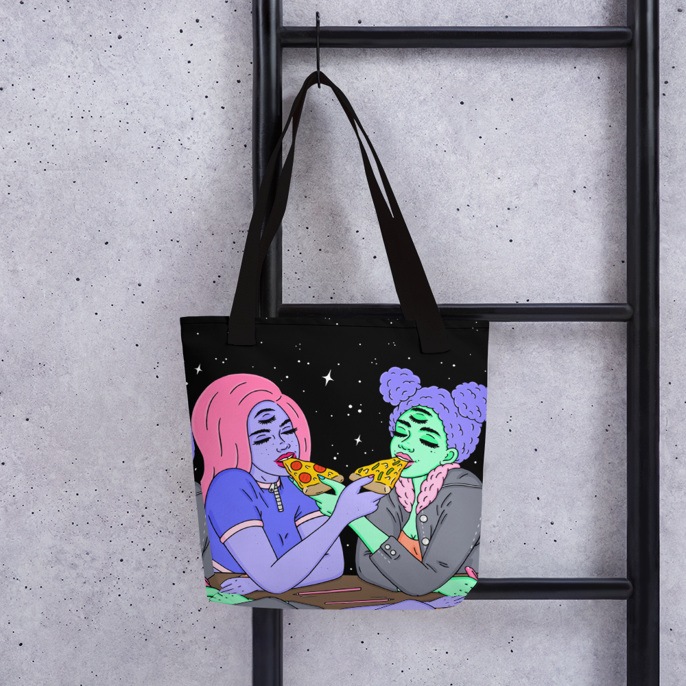 Pizza Party Tote Bag — Robin Eisenberg