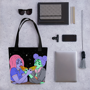 Pizza Party Tote Bag — Robin Eisenberg