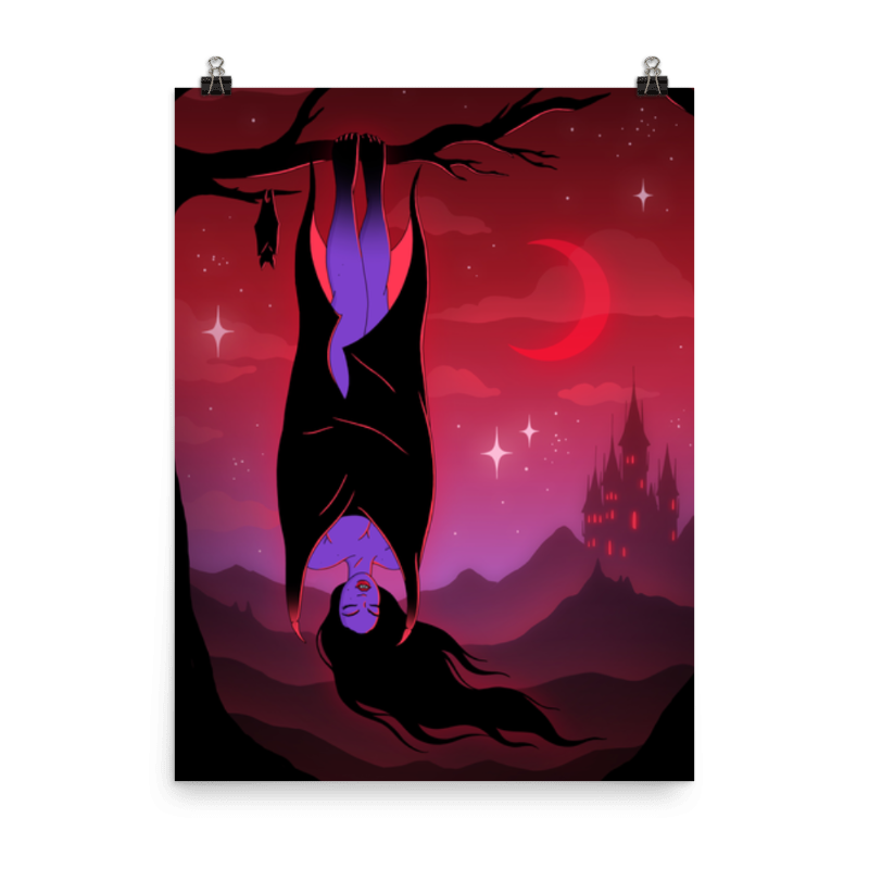 Vampire Mood Print — Robin Eisenberg