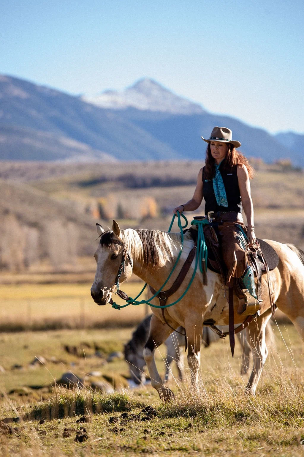 Equescapes Snap-Button Sleeveless Riding Shirt