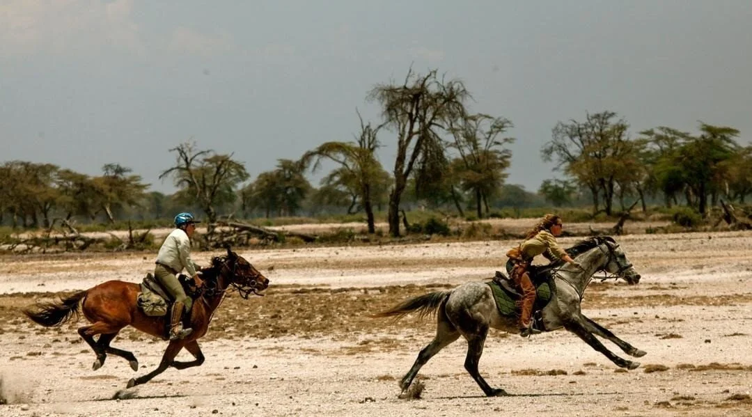 Tanzania is full of wide open spaces for long gallops