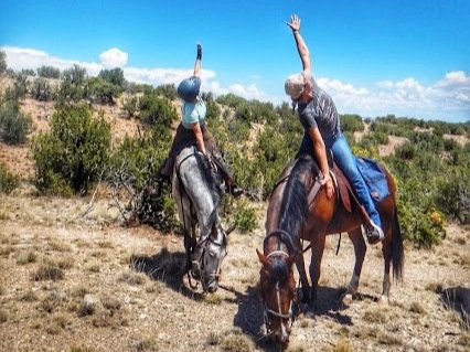Enchantment Equitreks, New Mexico, Equine Yoga