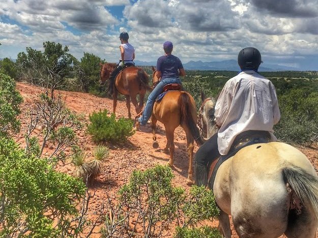 Enchantment Equitreks, New Mexico, Yoga with Horses