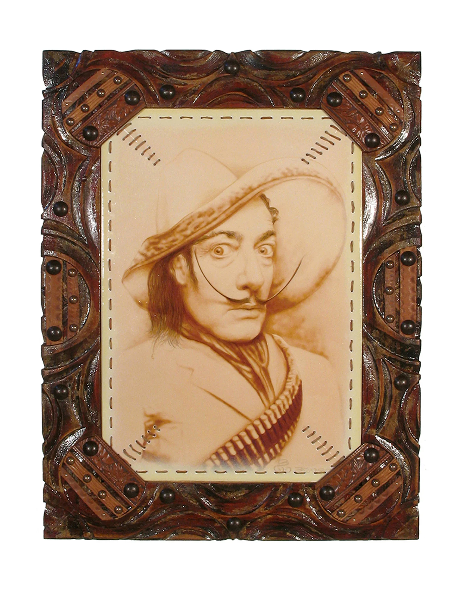 Portrait Of Salvador Dali In Santa Fe