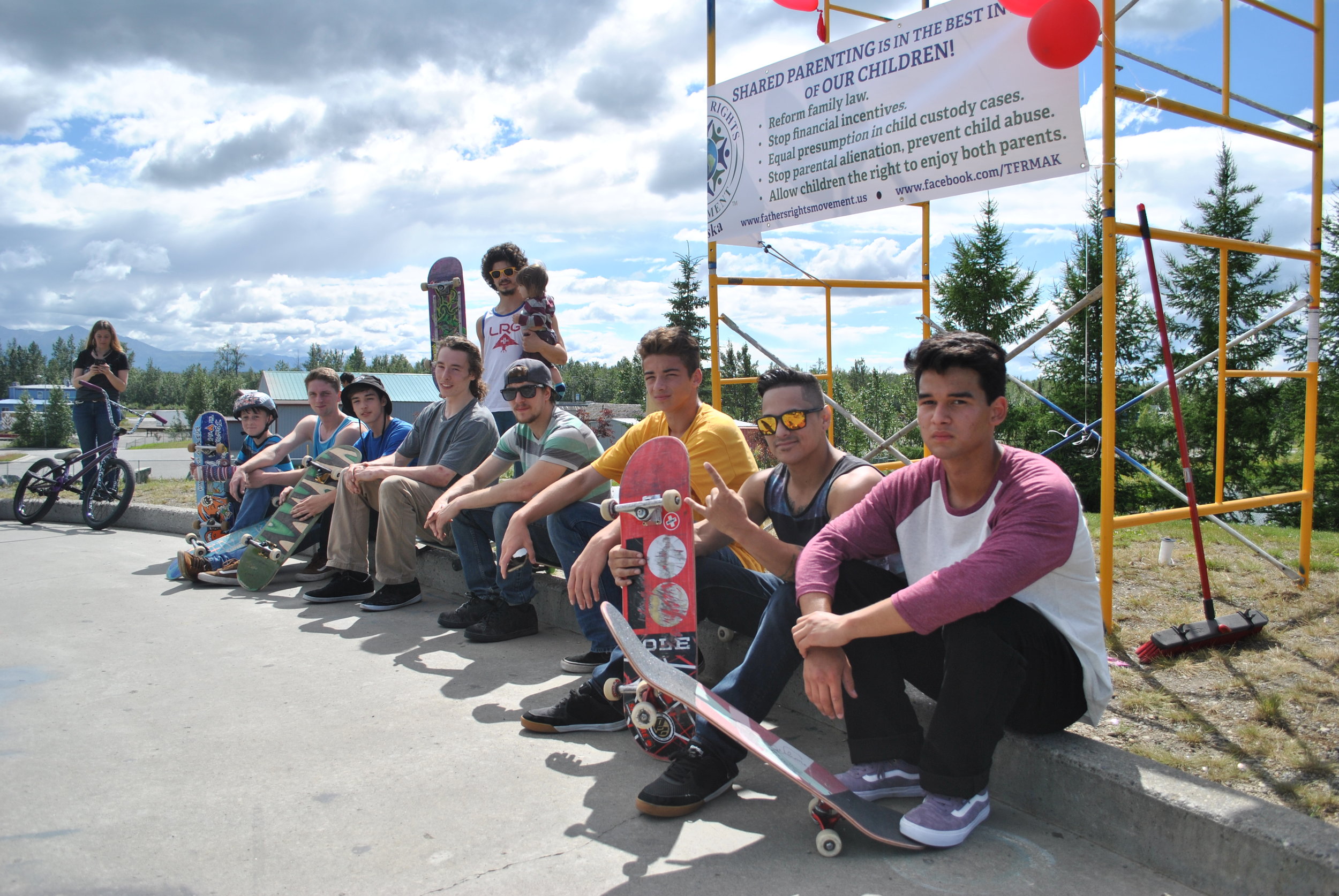 COMMUNITY - The AK Fathers’ Rights Movement Sponsored 5050 Grind Skateboard Competition Brings Skaters & Families Together 1 - Copy.JPG