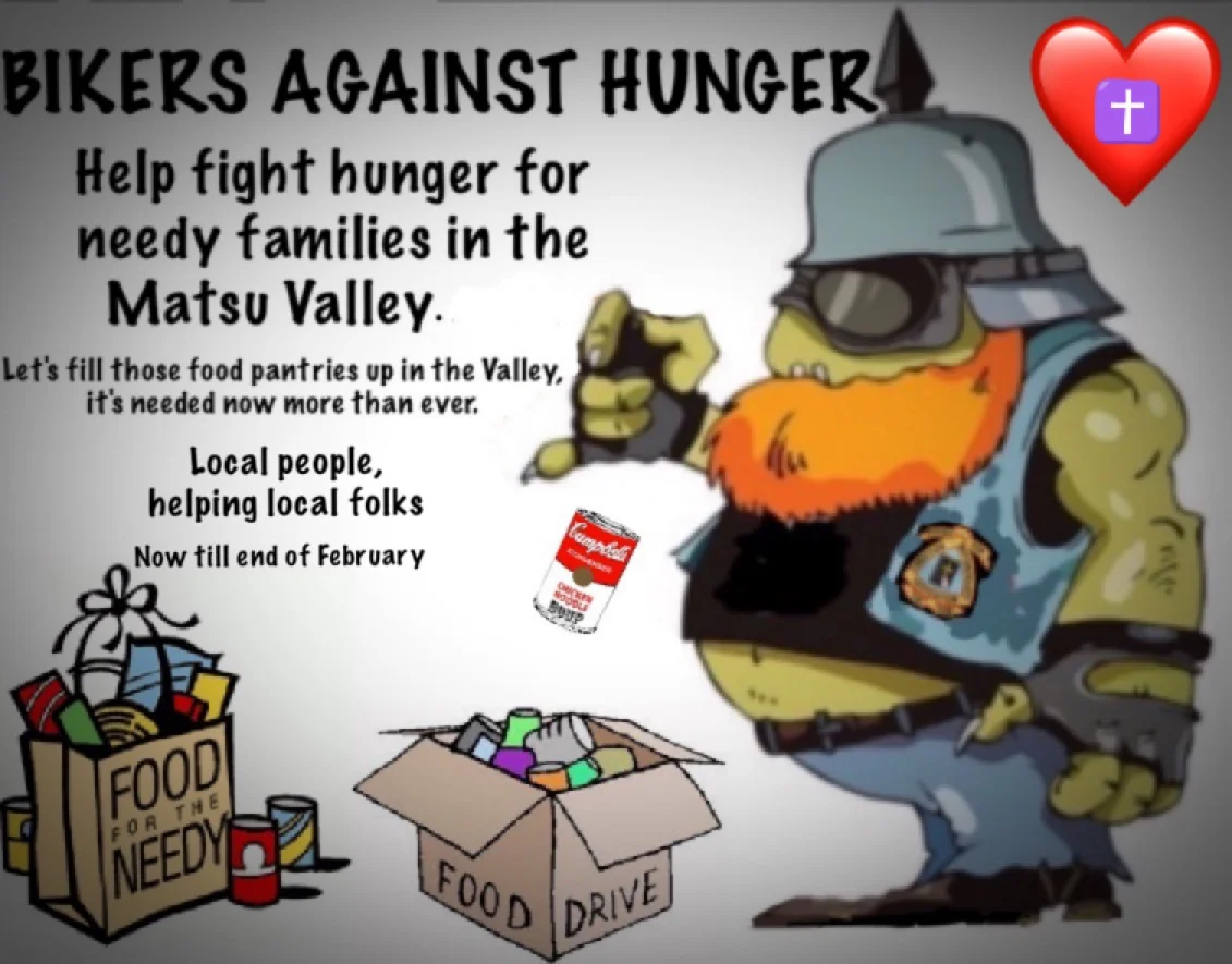 Bikers Against Hunger Food Drive The People S Paper Make A Scene