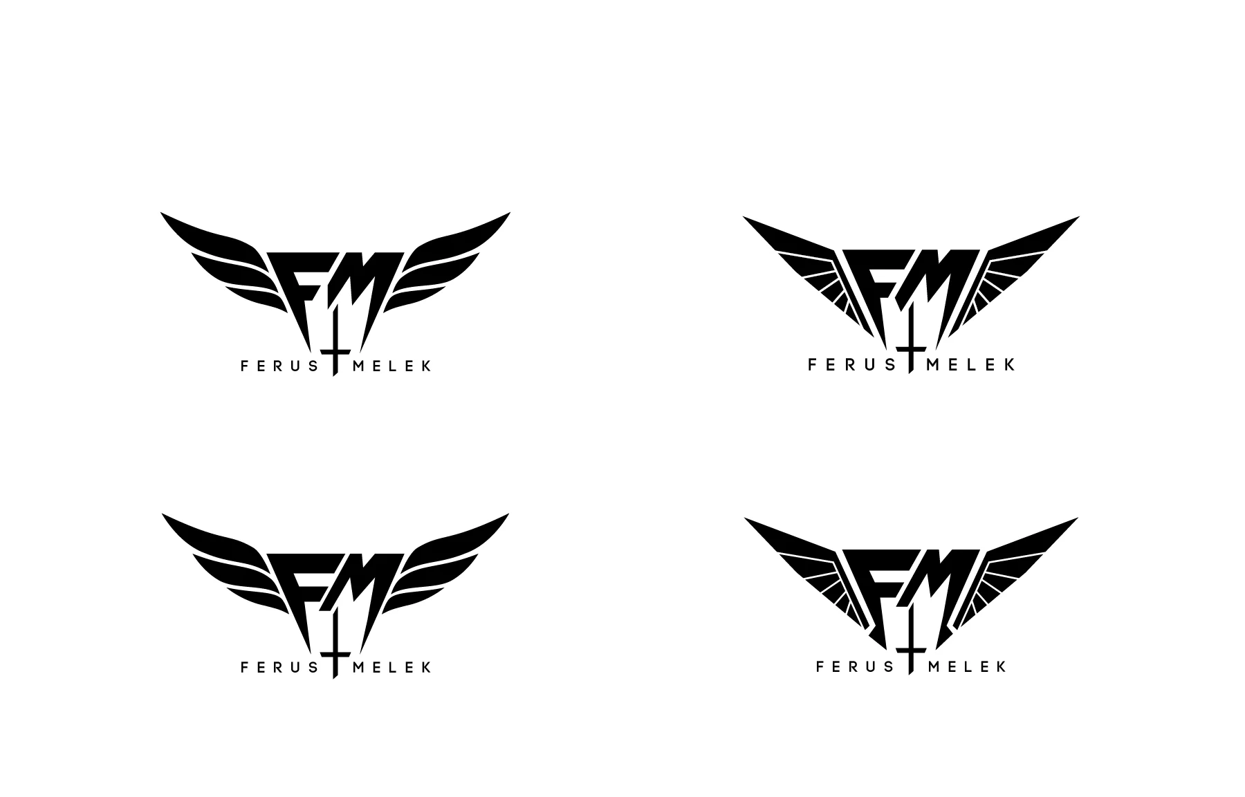  Ferus Melek Logo Design Concepts 