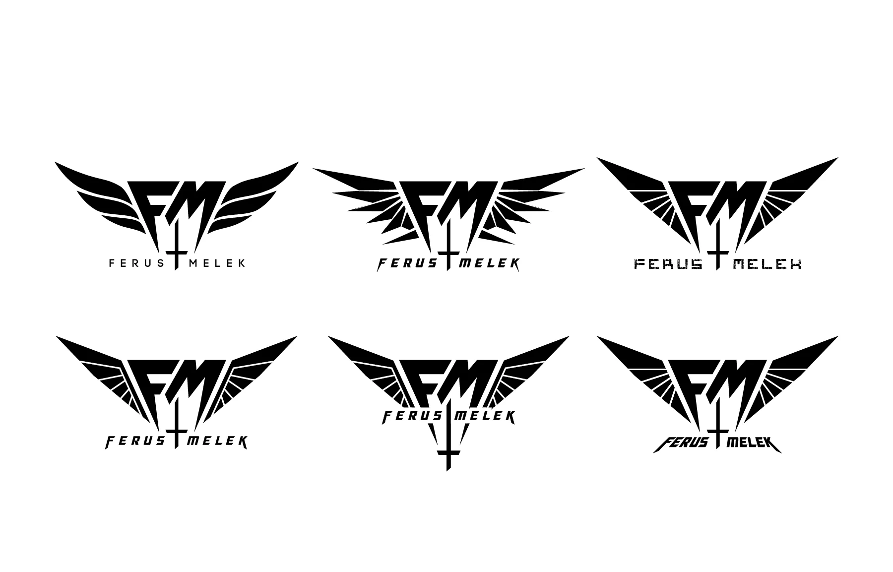  Ferus Melek Logo Design Concepts 