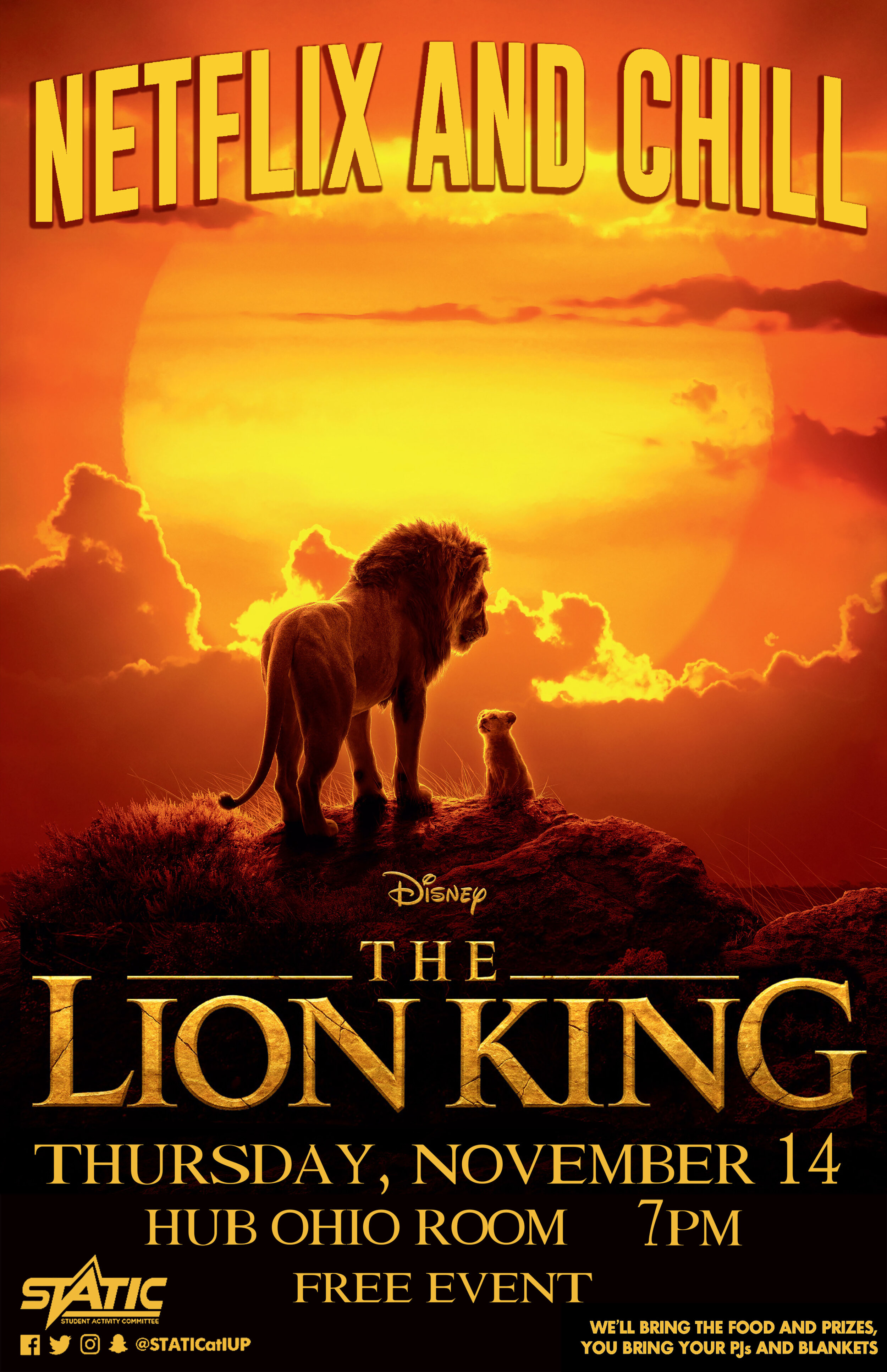 Netflix Chill The Lion King 19 Static At Iup
