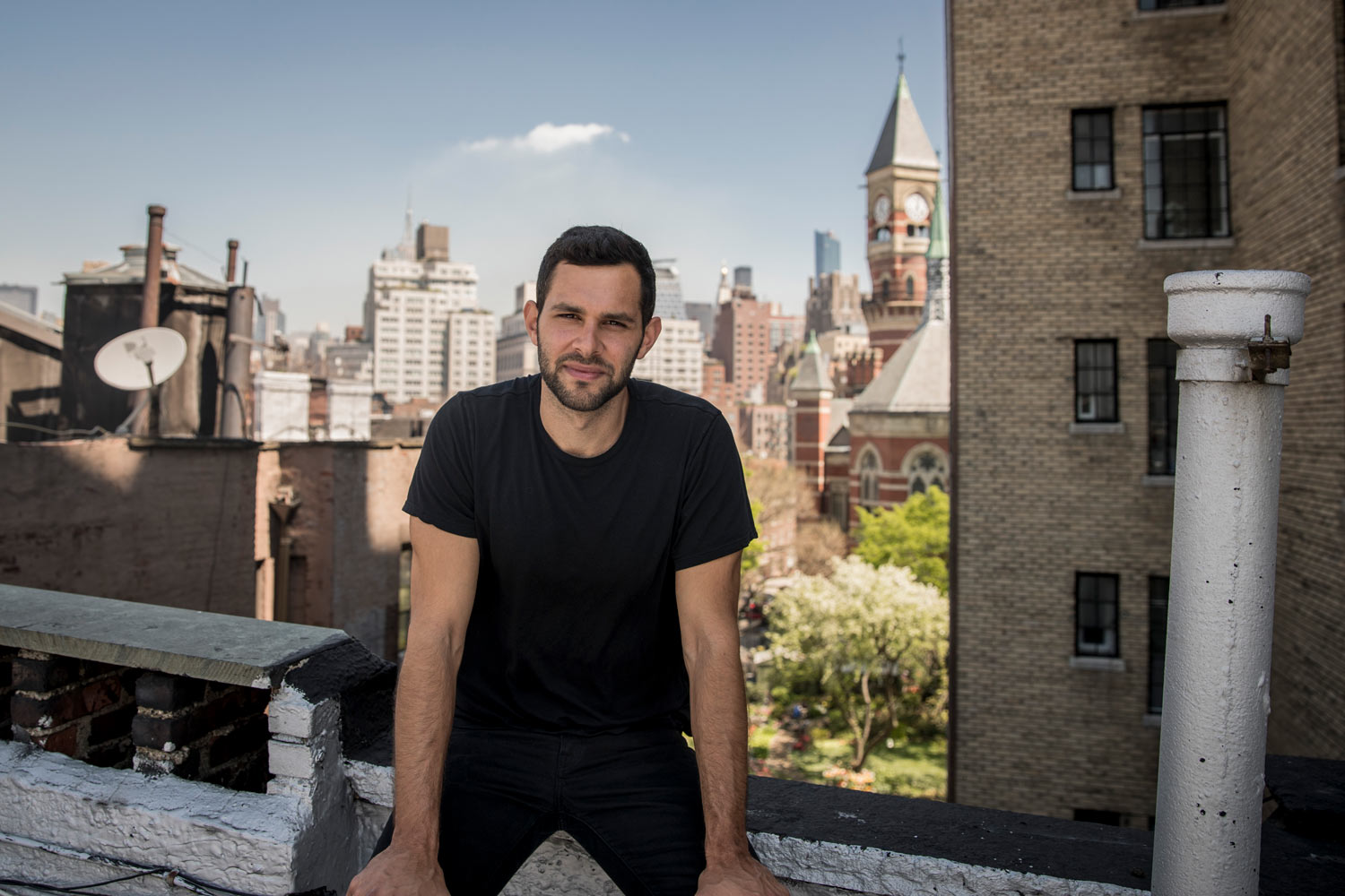 Benjamin Grant vid sitt hem i West Village, NYC ©PerOlsson