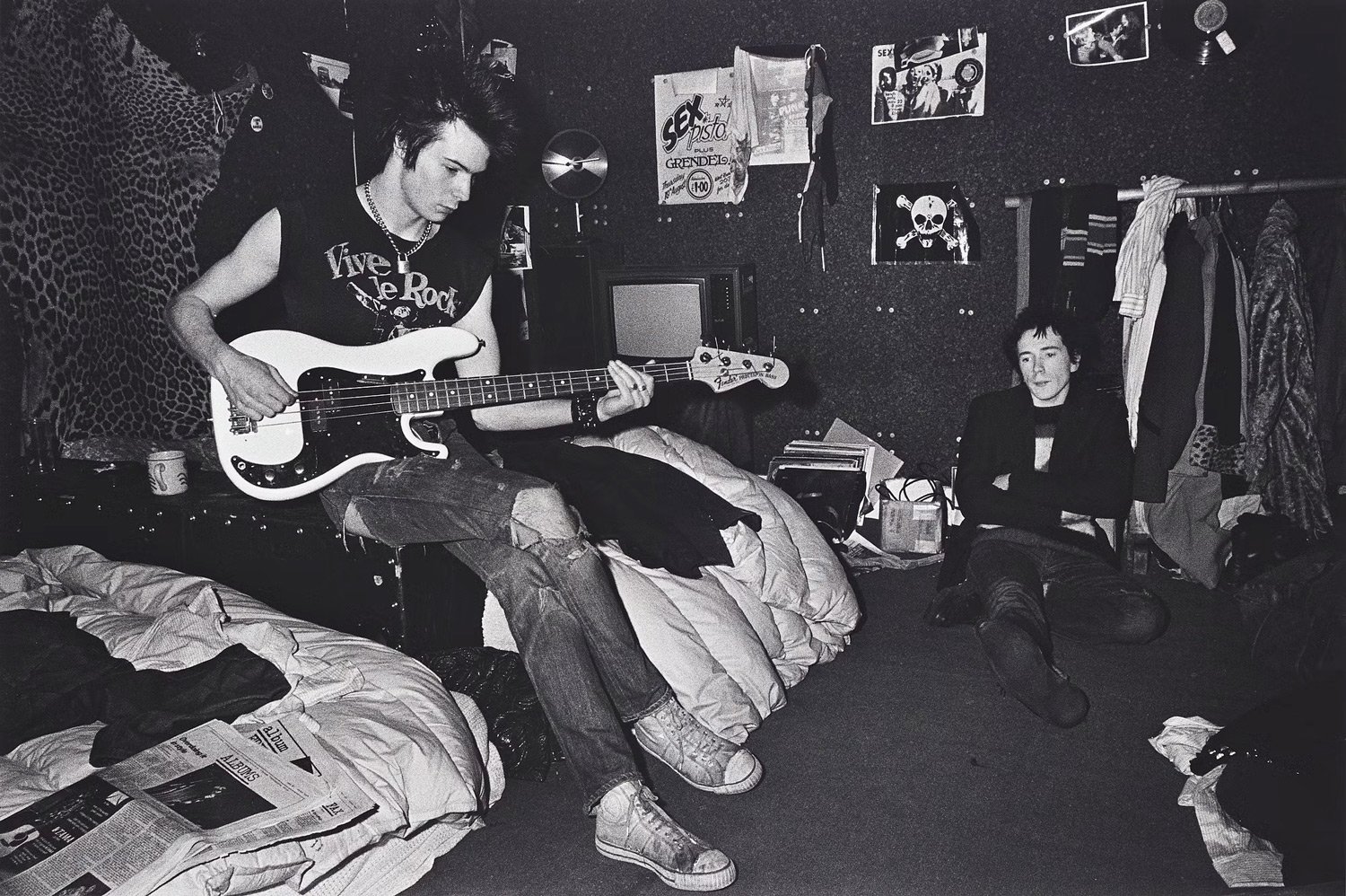 Sex Pistols, Sid Vicious and Johnny Rotten. Ulla Lemberg
75 x 50 cm. Edition of 12 /  2.000€