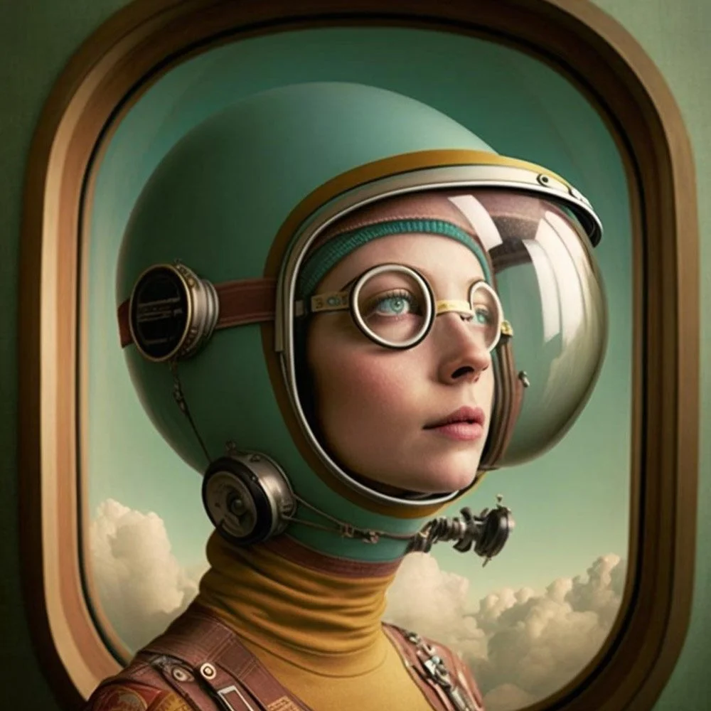 Neptunian Glitter Ball Fine Art Print — UpOnWalls