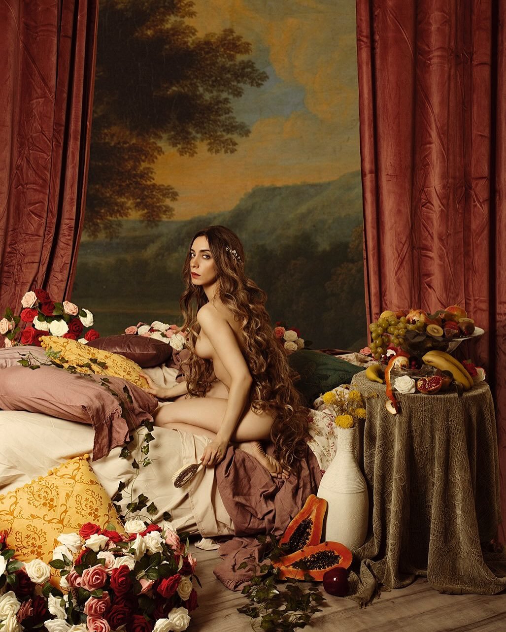 ⌜ RAPUNZEL ⌟ by @lidia.vives 

L&iacute;dia Vives (born 1991 in Spain) is a photographer and visual artist based in Barcelona. Her work has been published in magazines such as Esquire and Vogue Italy, and exhibited in numerous galleries, fairs, and m