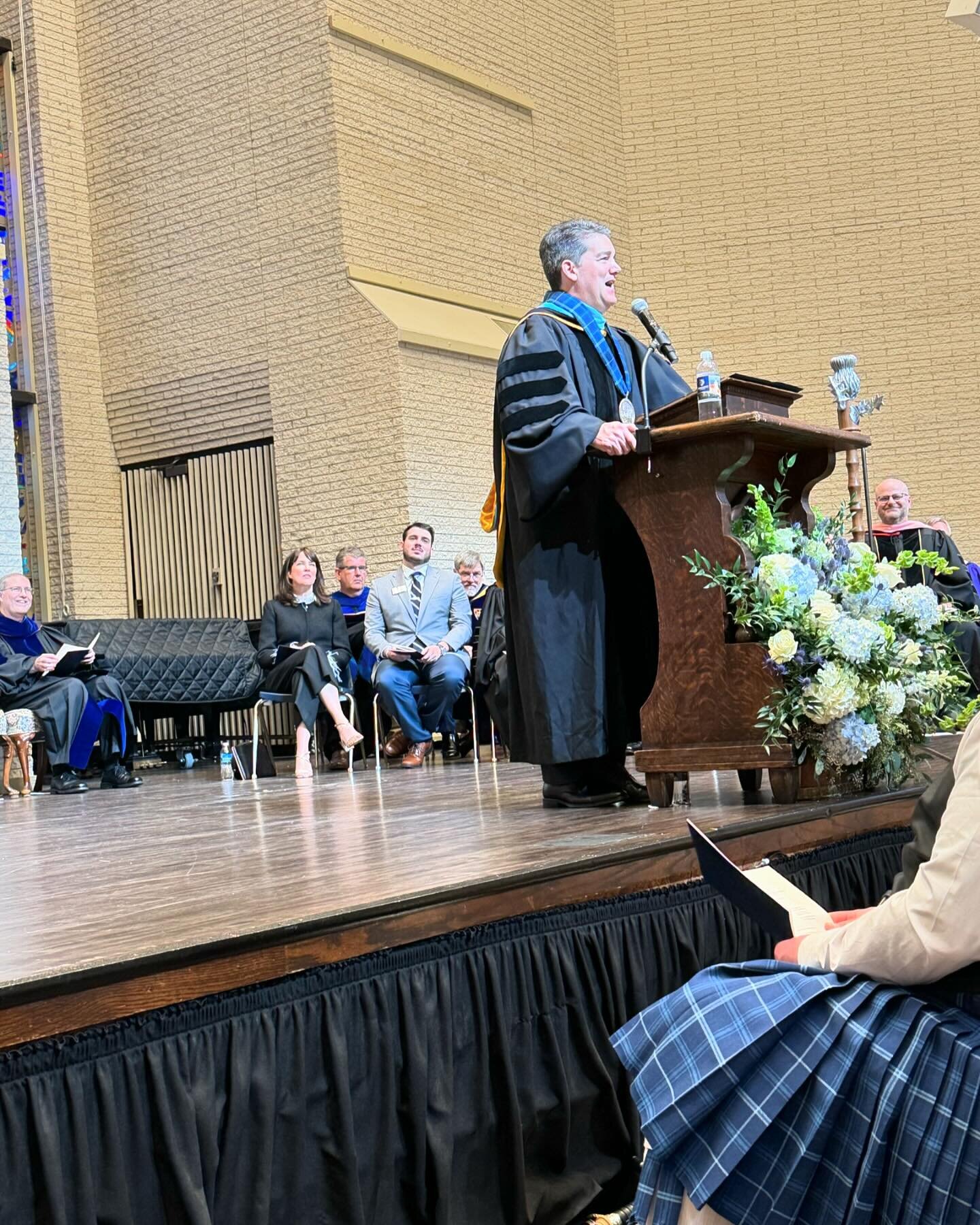 Loved being here for the inauguration of Covenant College&rsquo;s new president, Brad Voyles. It&rsquo;s been a week of celebration and rejoicing in God&rsquo;s faithfulness.