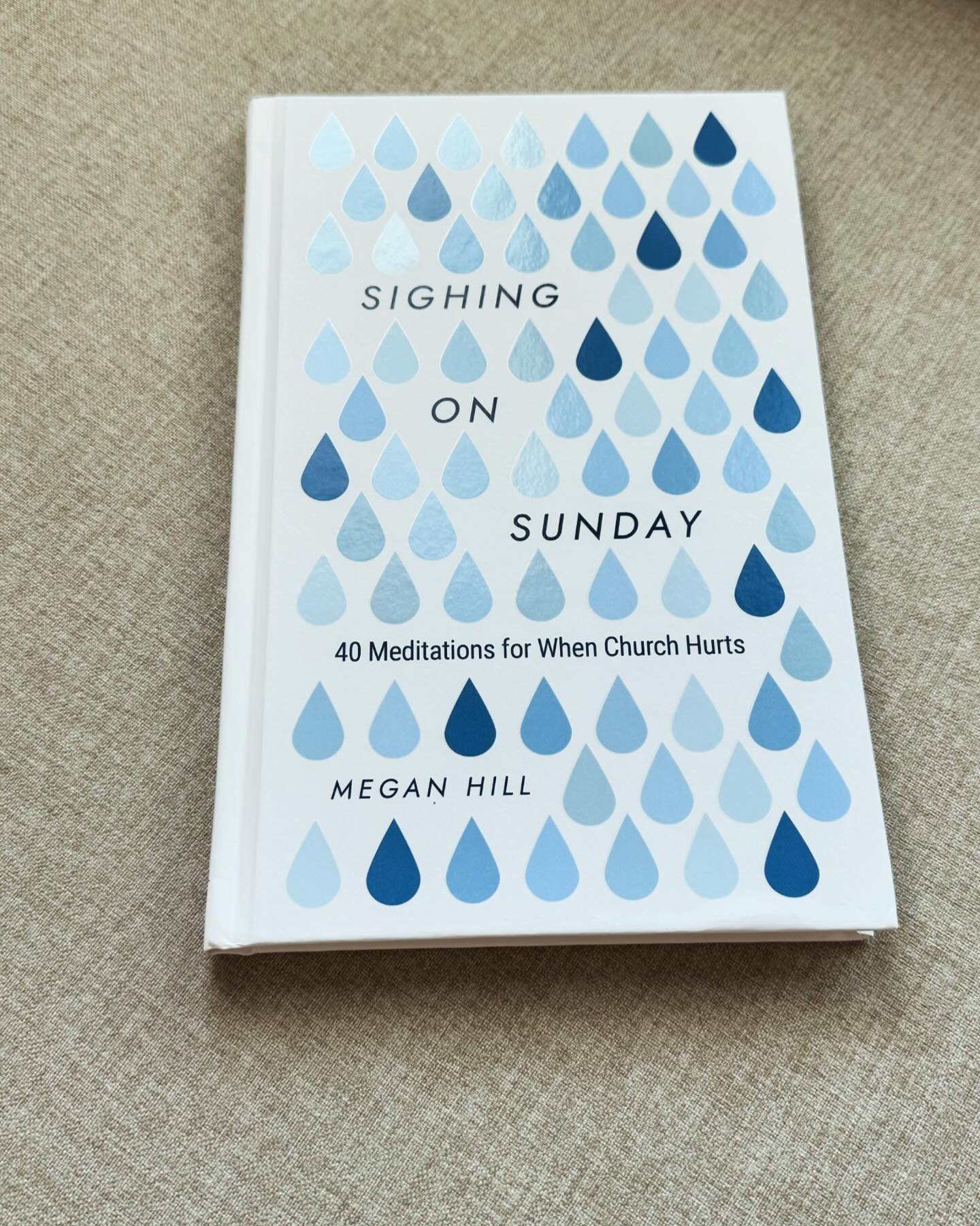Congrats to @meganevanshill on the release of Sighing on Sunday! This is such an important and timely subject that I know will encourage the church.