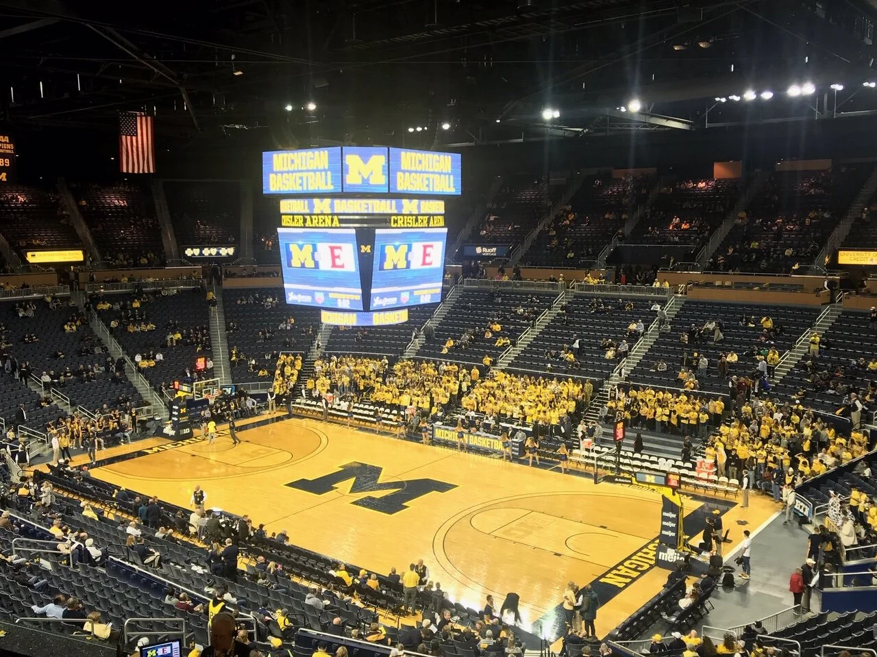 Crisler Arena Seating Chart