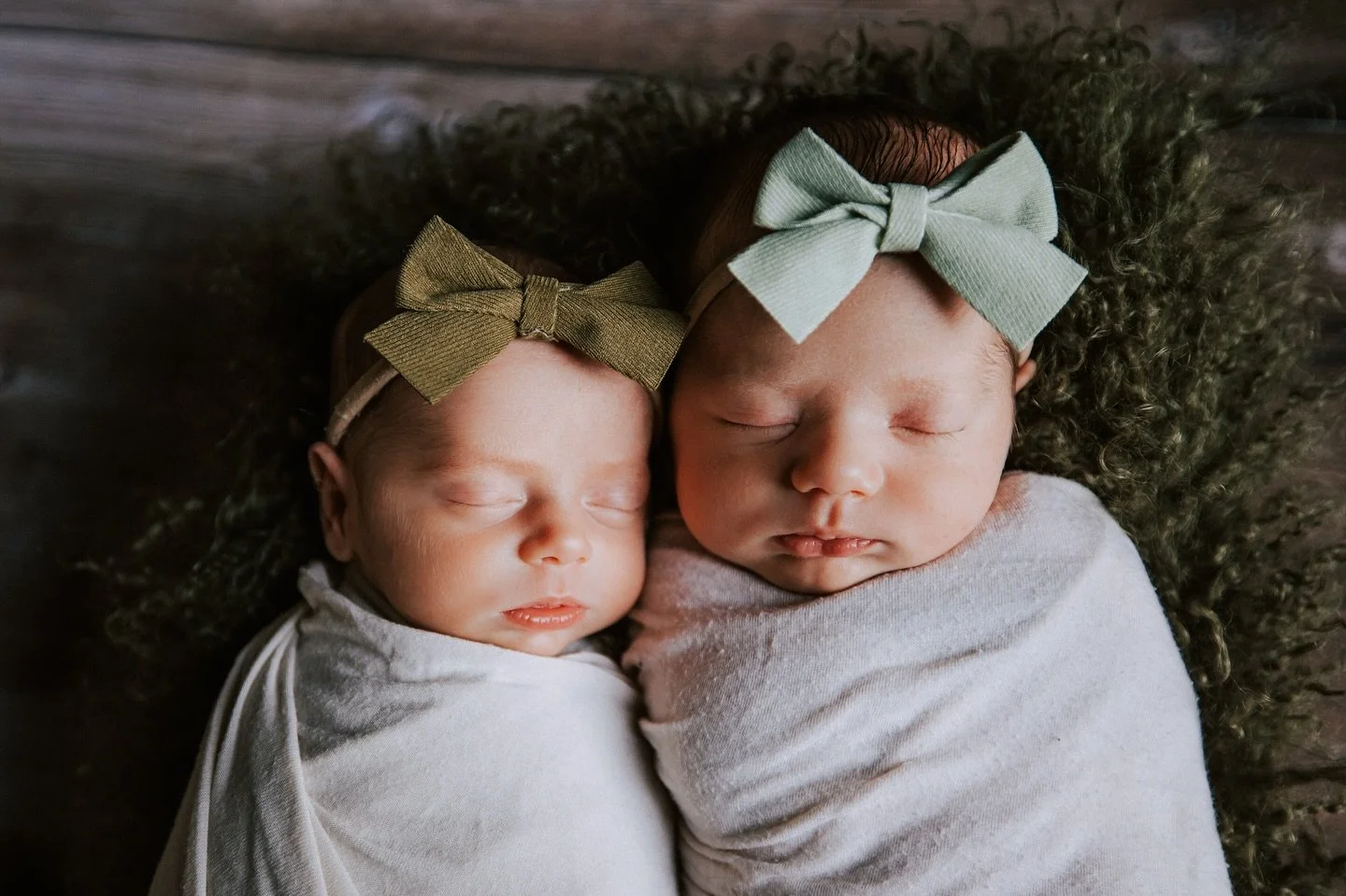 I ran to share these!! Stop it 😭 Double aww &mdash; photographing these twin girls was such a gift.
