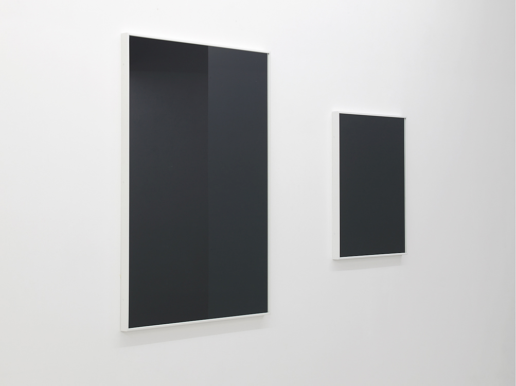 Stand in for Red Goya, 2015 (view 2) Mirror 40x30 inches; 24x20 inches