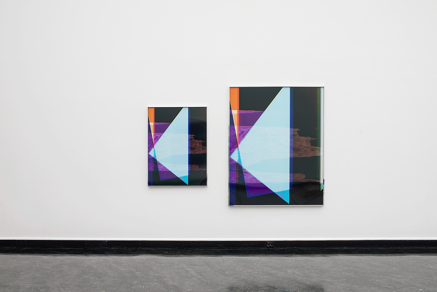     Mono Big and Small, 2015     40x30 inches and 60x48 inches (diptych) 
