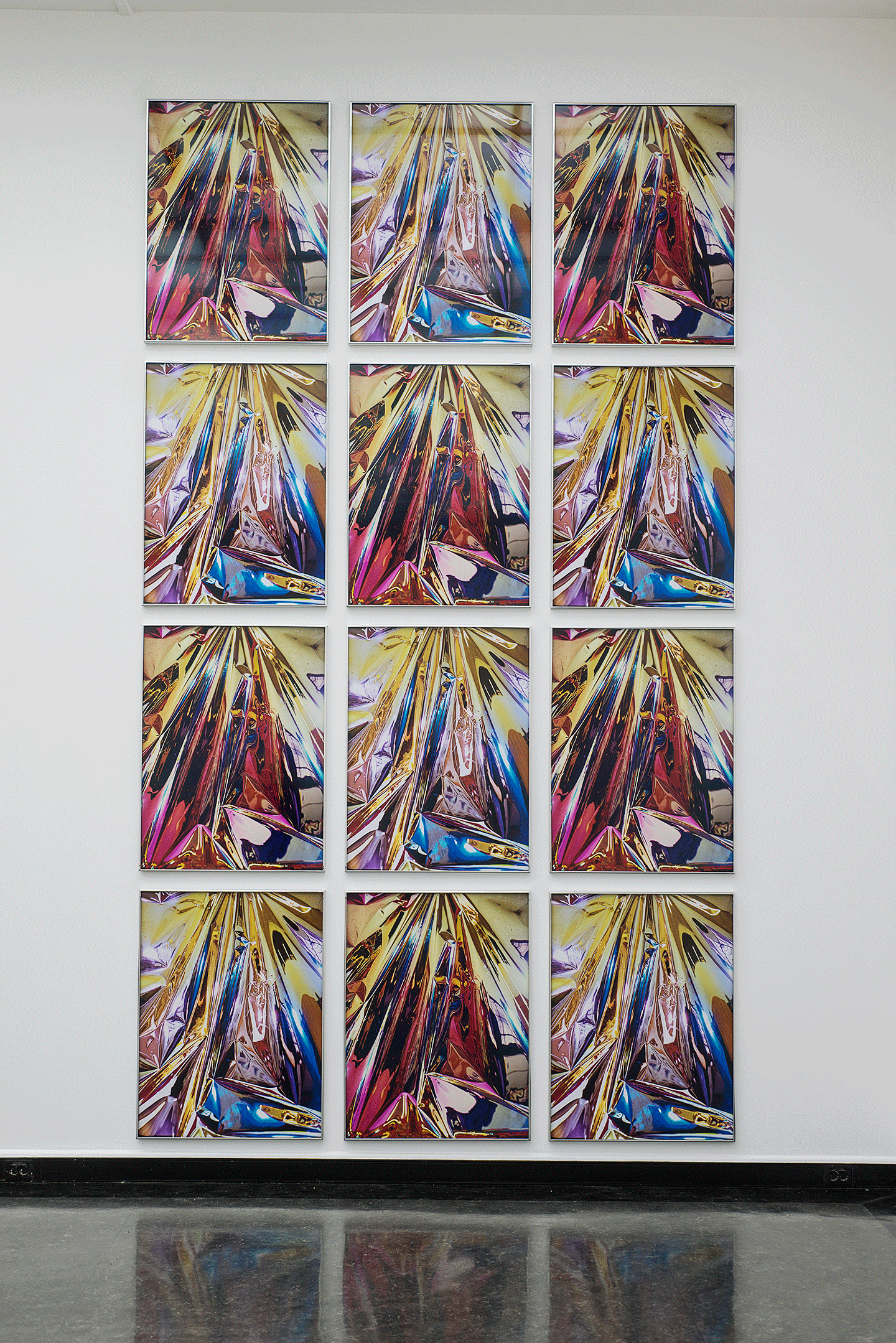 Blue Hours, 2015 12 photographs, each 40 x 30 inches