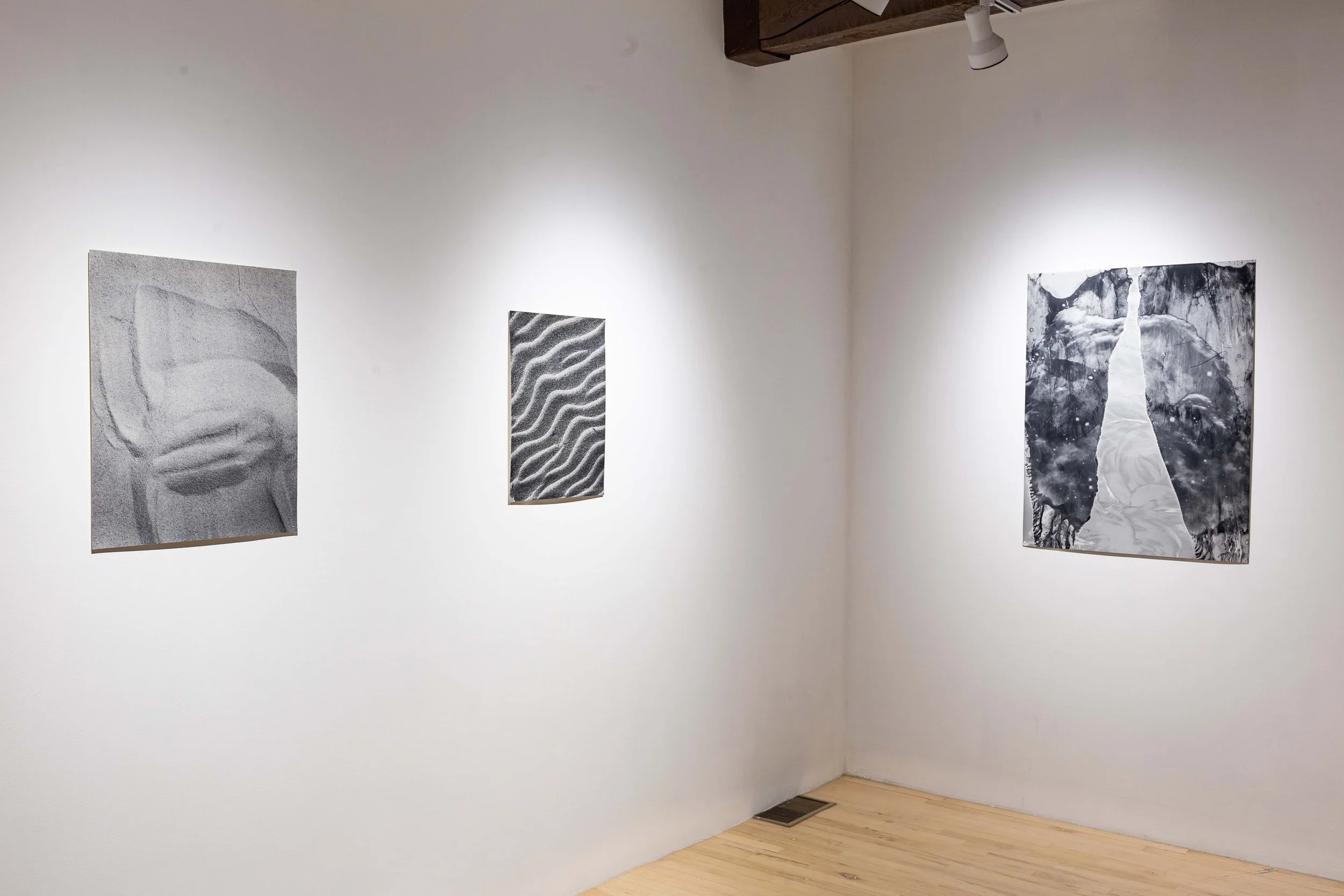 Eileen Quinlan_Install_Under Water_Granary Arts_Ephraim_2024.jpg