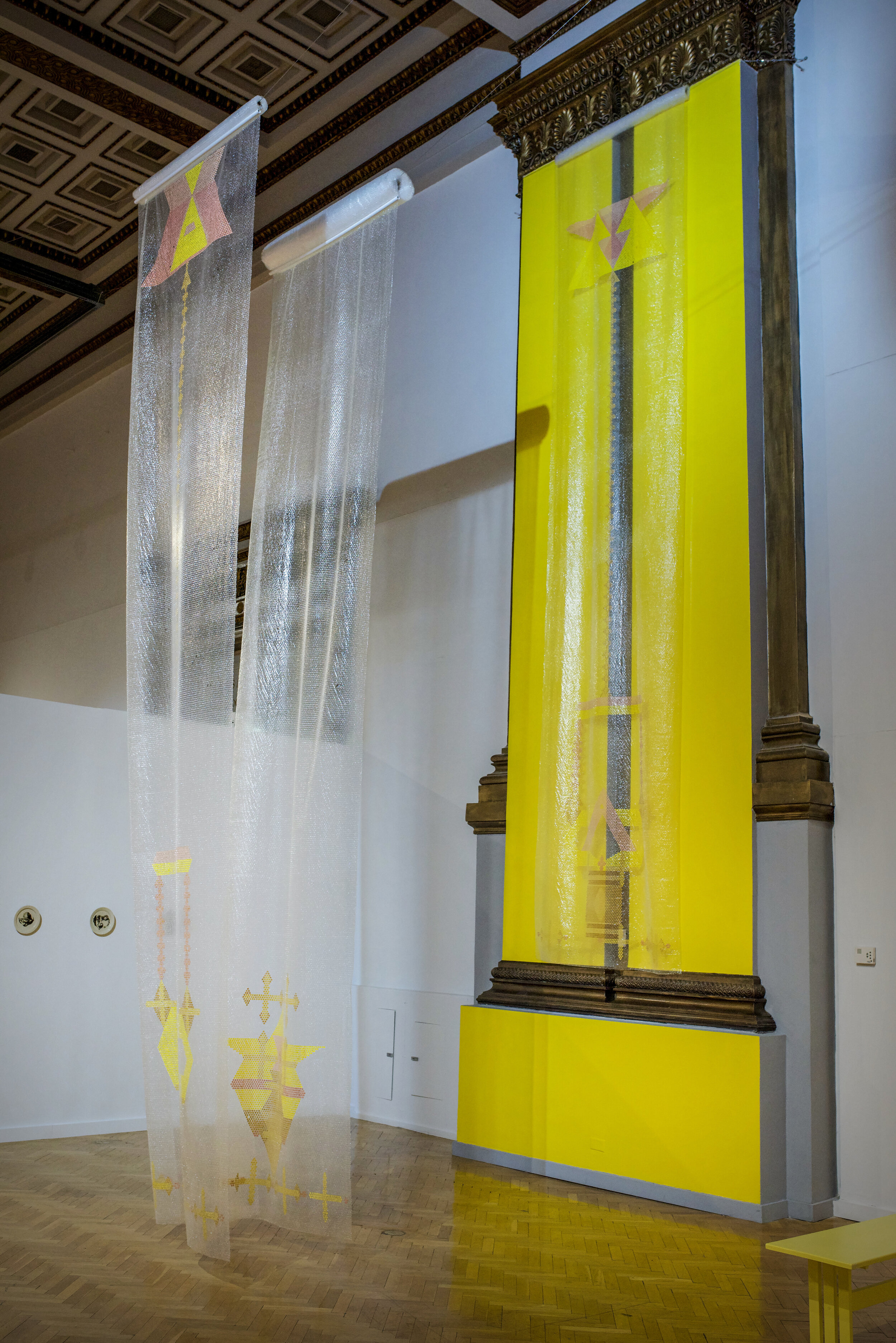  Installation view of work by Roni Packer – photo by Gloria Arroyo. 