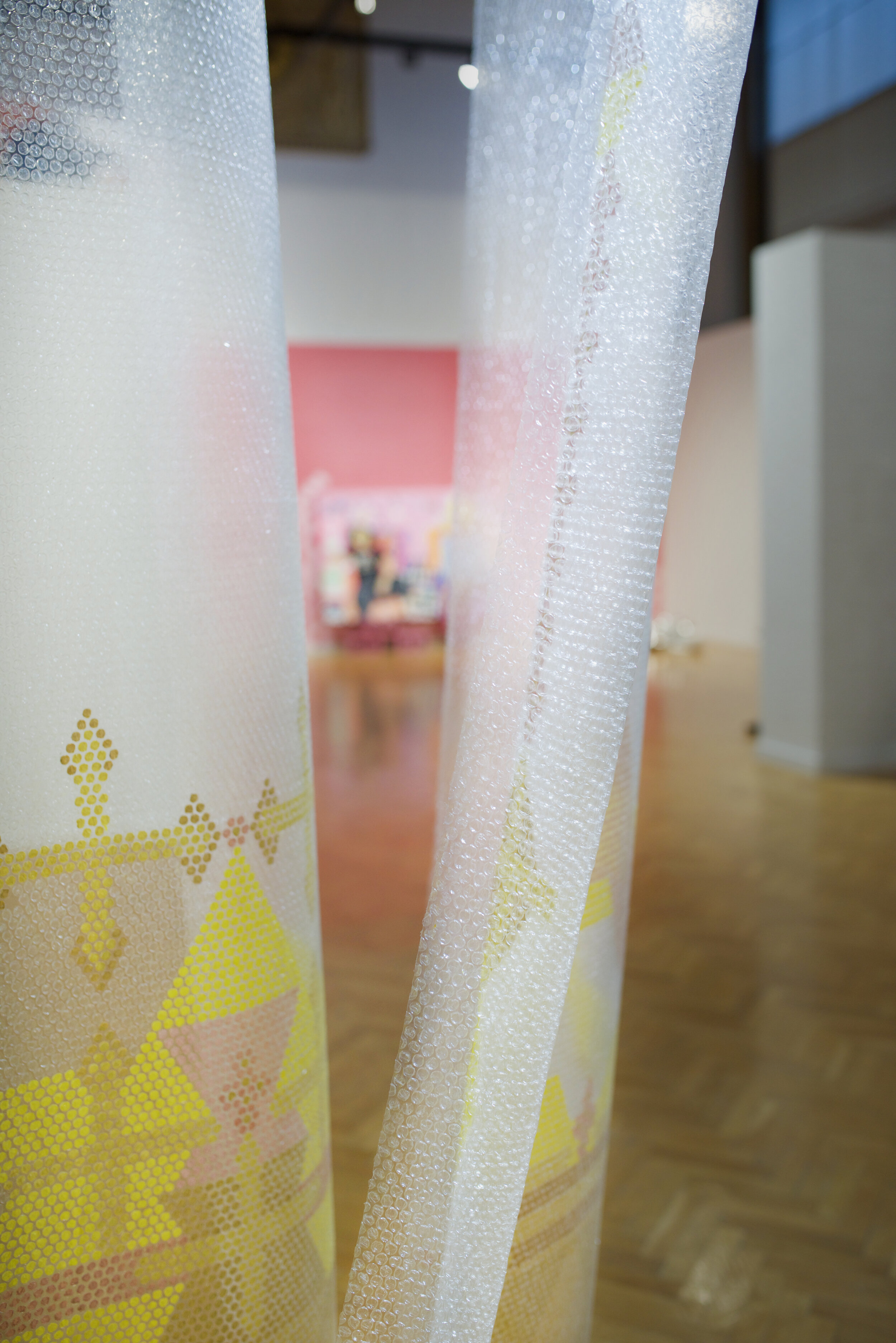  Installation view of work by Roni Packer – photo by Gloria Arroyo. 