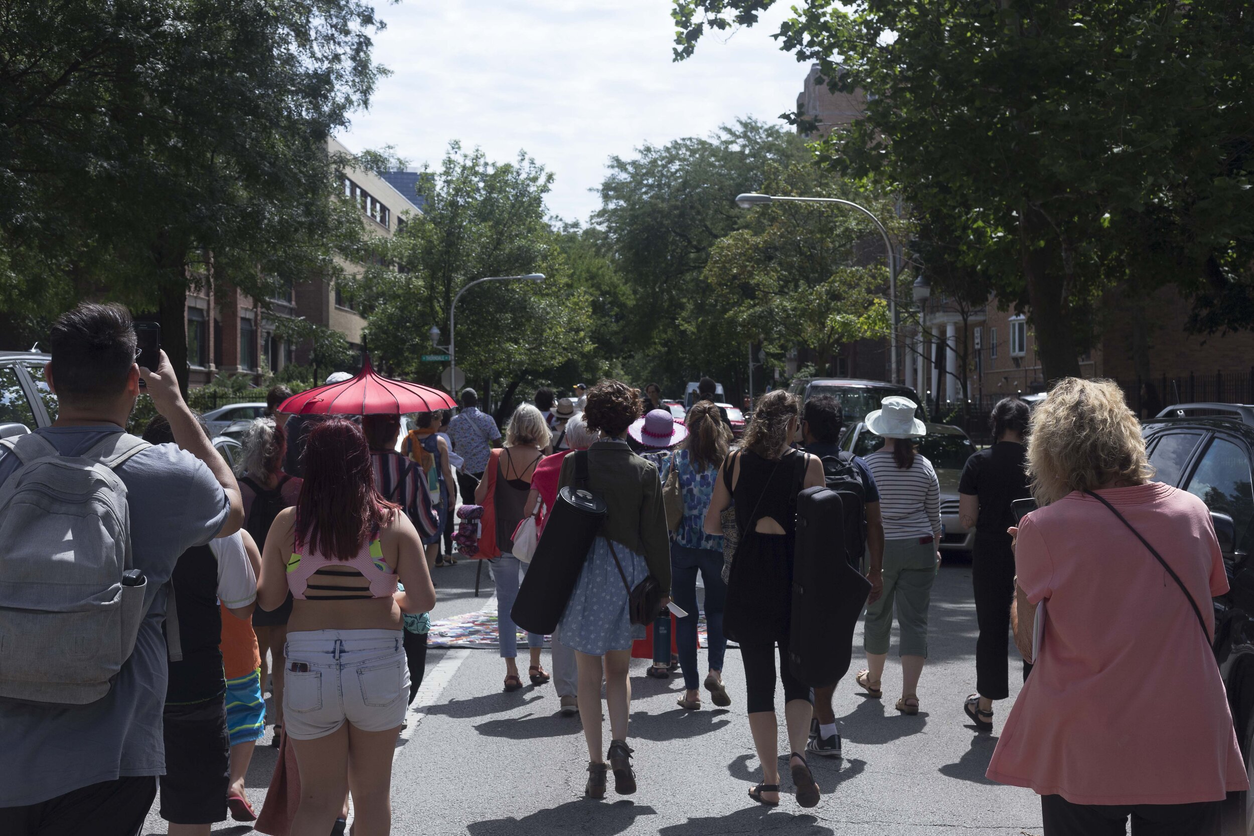  Procession to the Beach for  Water Music on the Beach  2019. 