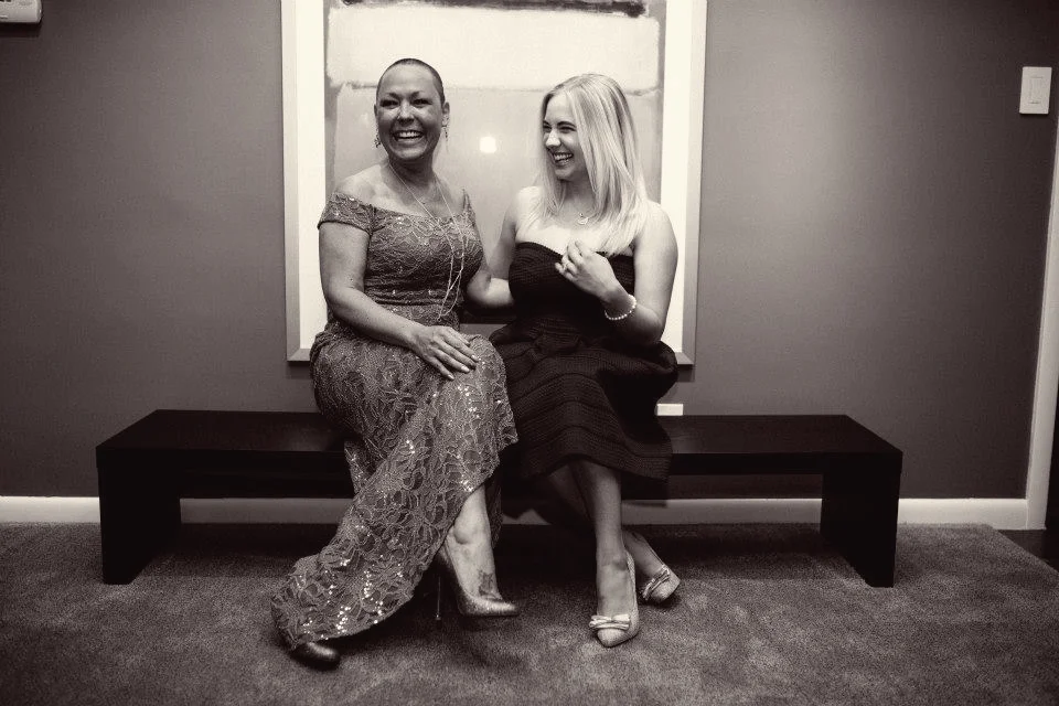 Michelle and I on her wedding day Sept. 5, 2014.