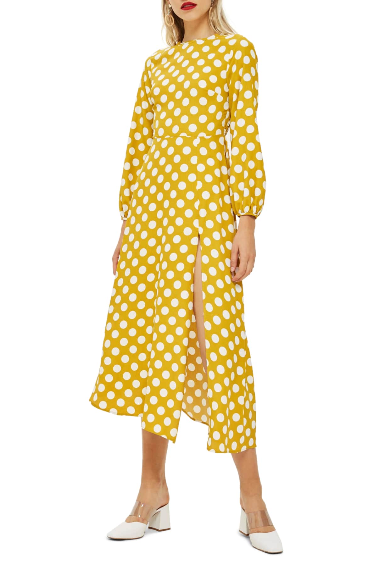 Topshop Open Back Midi Dress.jpeg