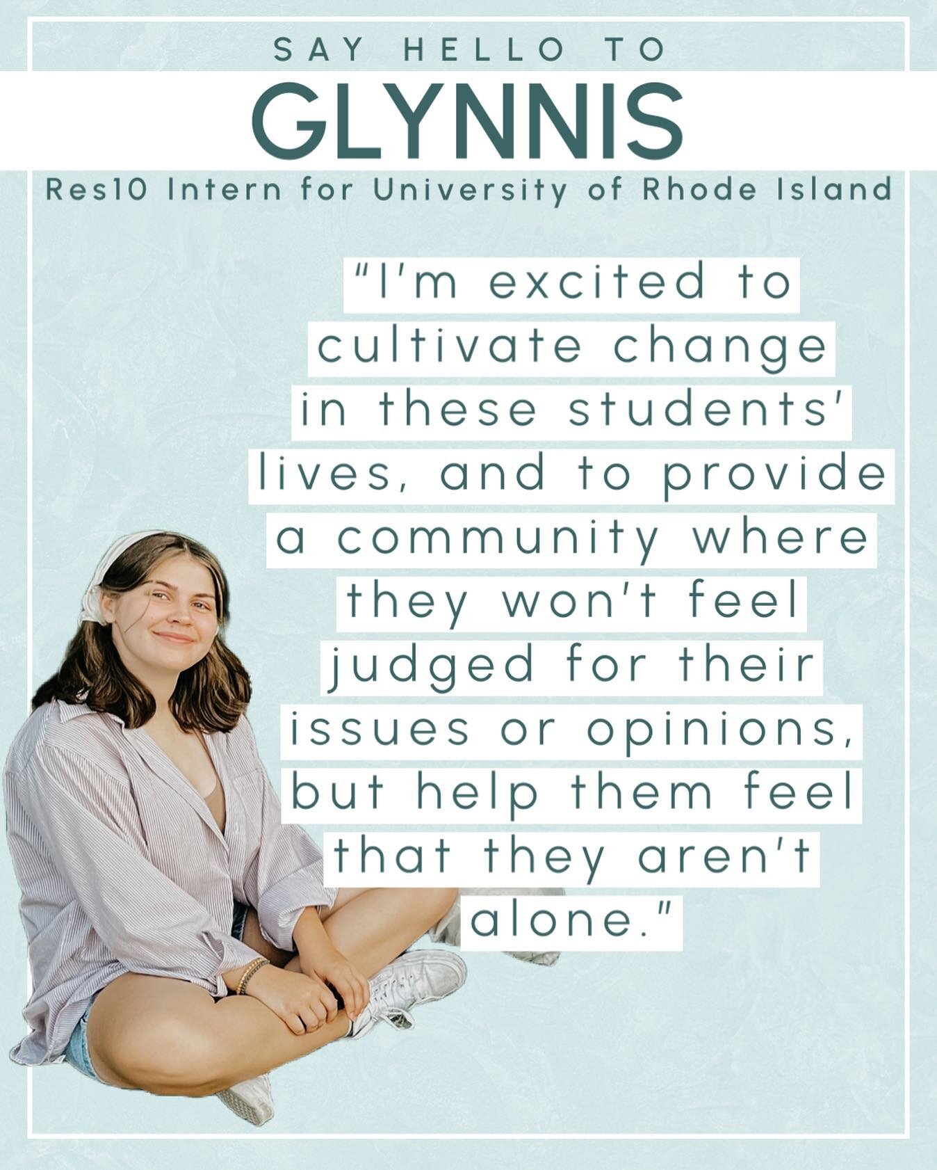 Meet Glynnis, another alumni-turned-intern for the University of Rhode Island! Our interns bring new, fresh ideas &amp; better ways to connect with our students. We can&rsquo;t wait to learn from them!