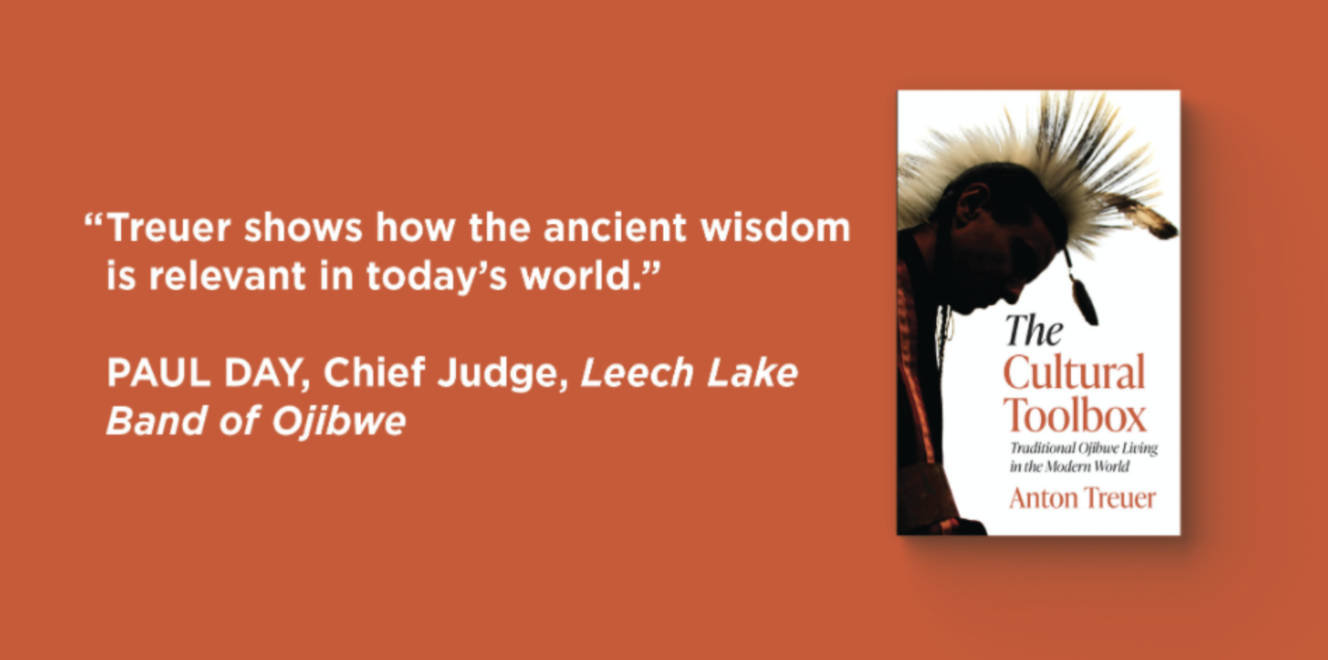 "Treuer shows how the ancient wisdom is relevant in today's world." —Paul Day