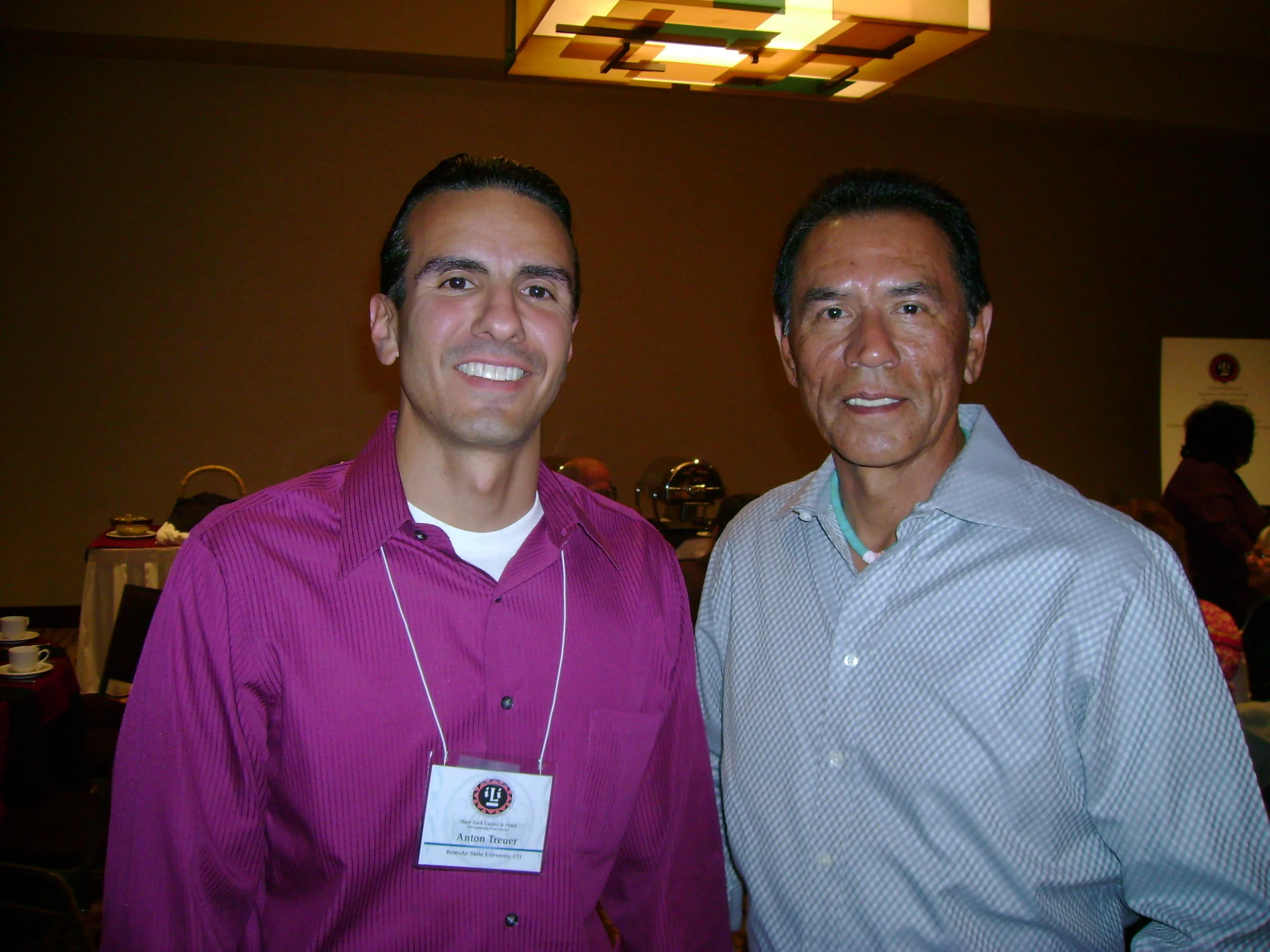 Anton Treuer & Wes Studi