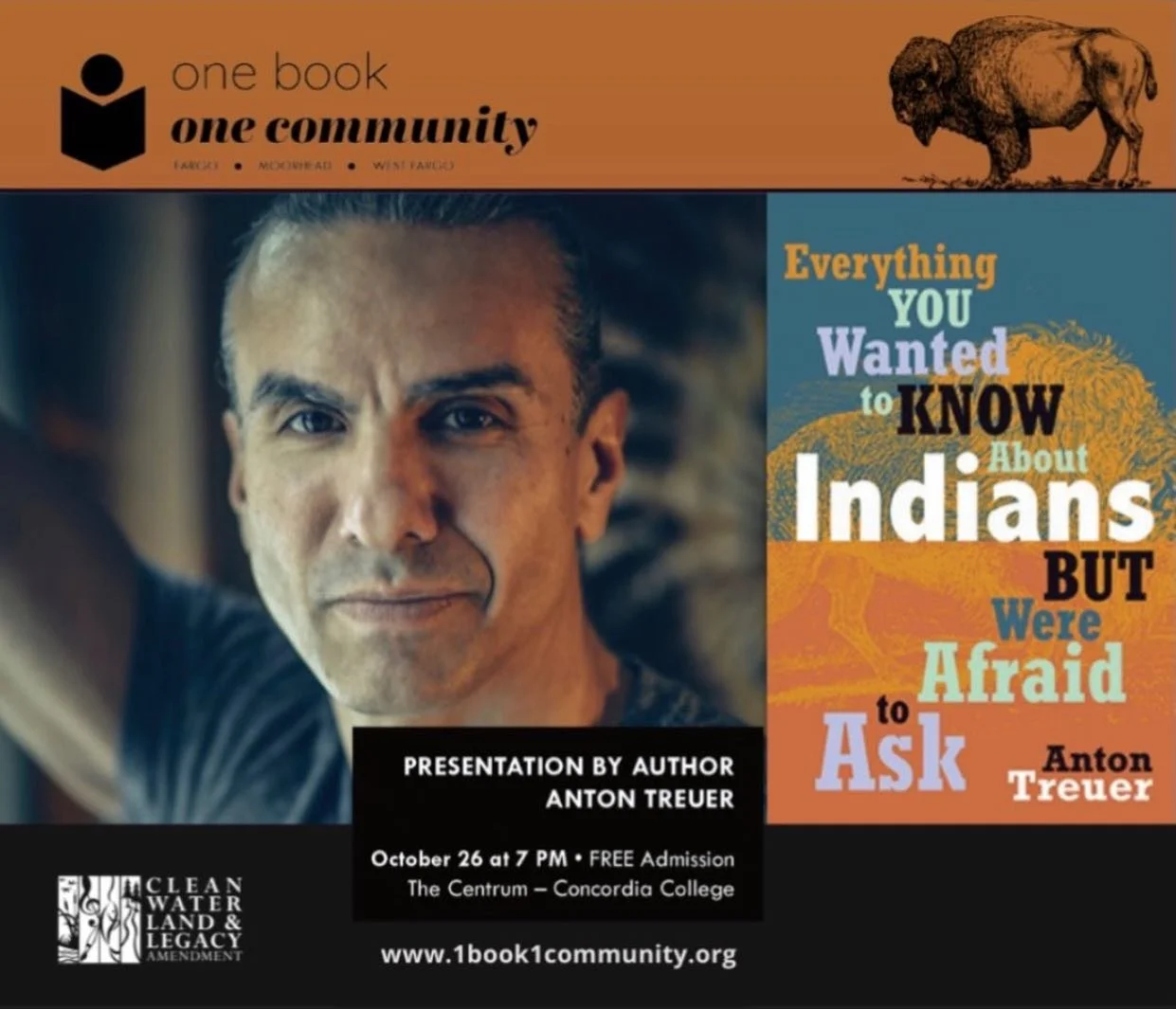 One Community One Read Hosts Anton Treuer