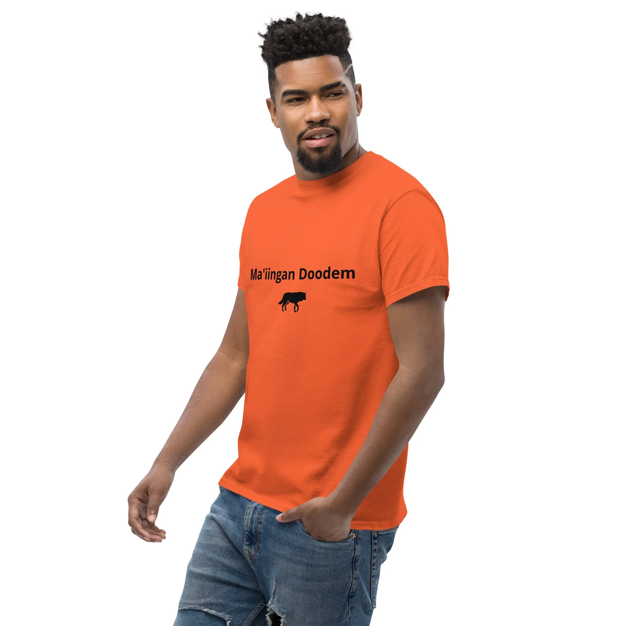 unisex-classic-tee-orange-left-front-692e18ebb6c03.jpg