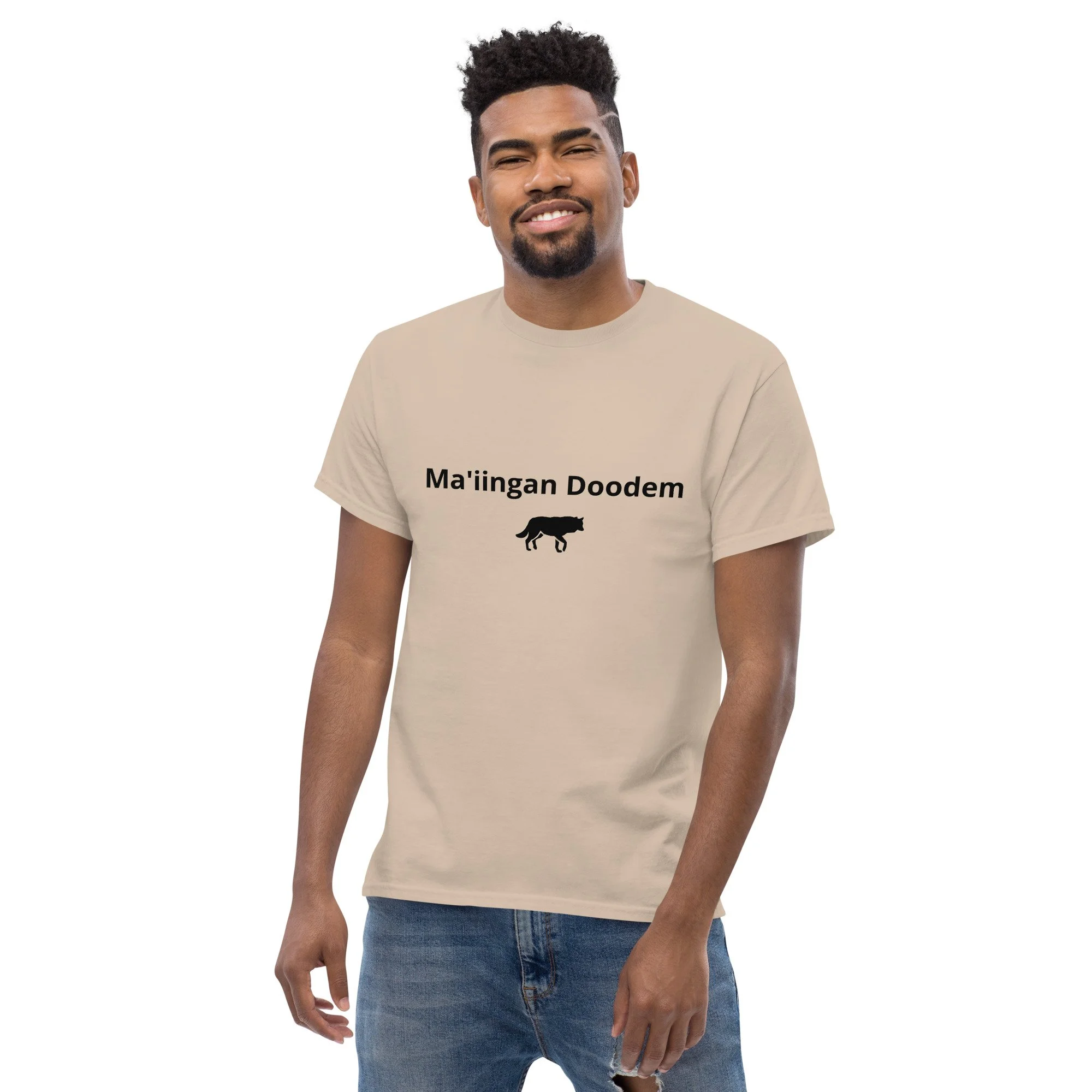 unisex-classic-tee-sand-front-2-692e18ec4a5f7.jpg