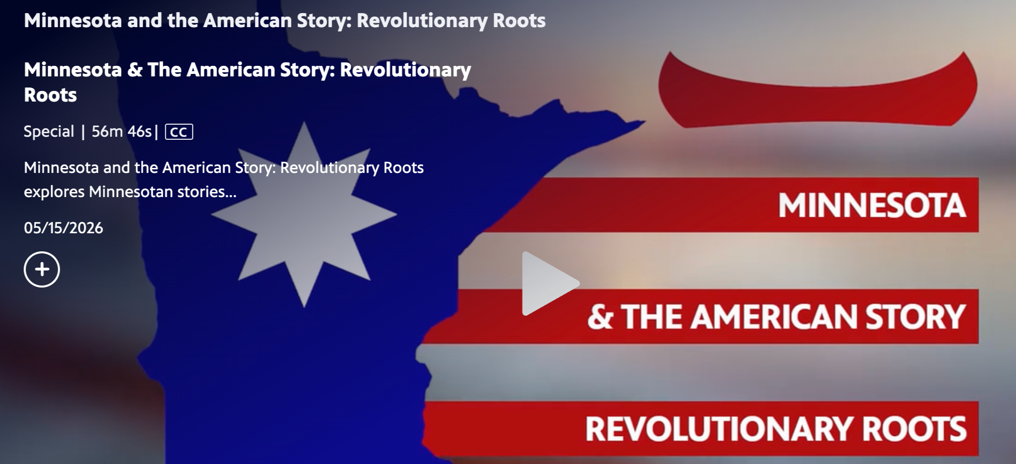Helping to tell the story of Minnesota, Indigenous Peoples and the American Revolution