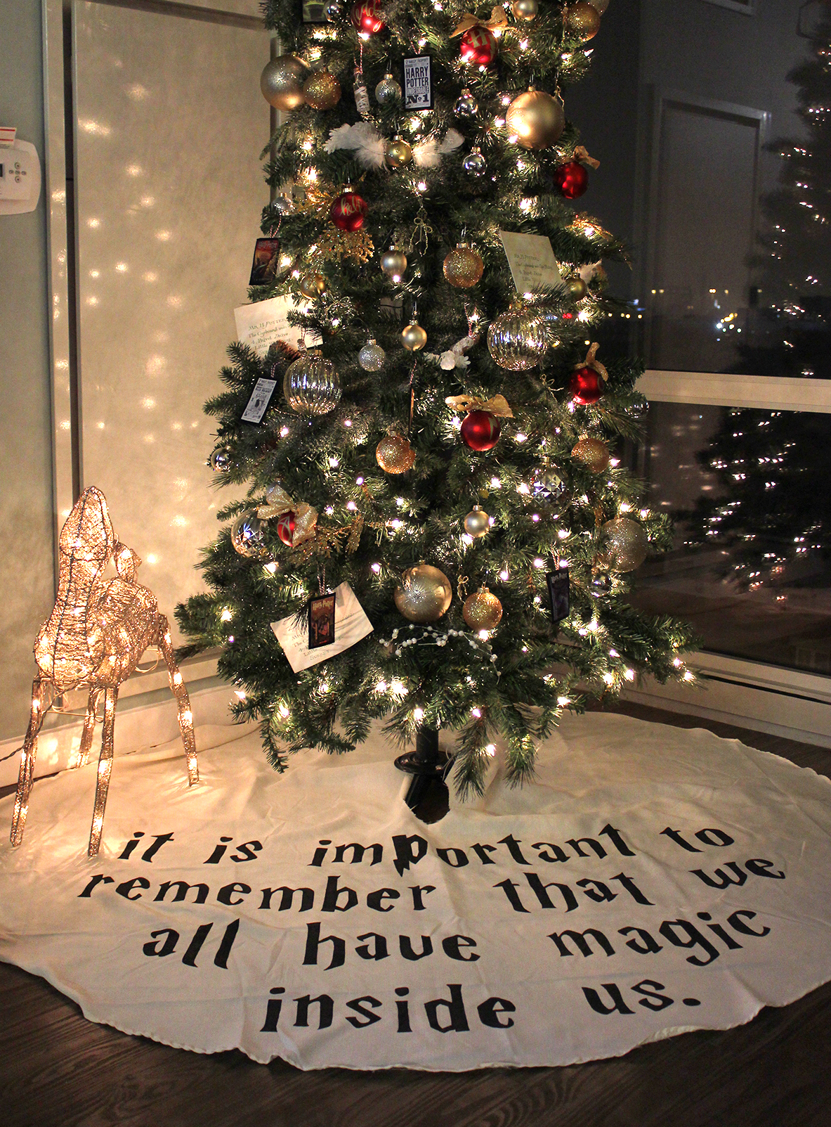 Harry potter tree sales skirt