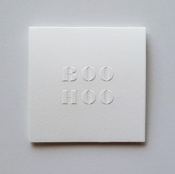 Our BOOHOO poco card ($5).