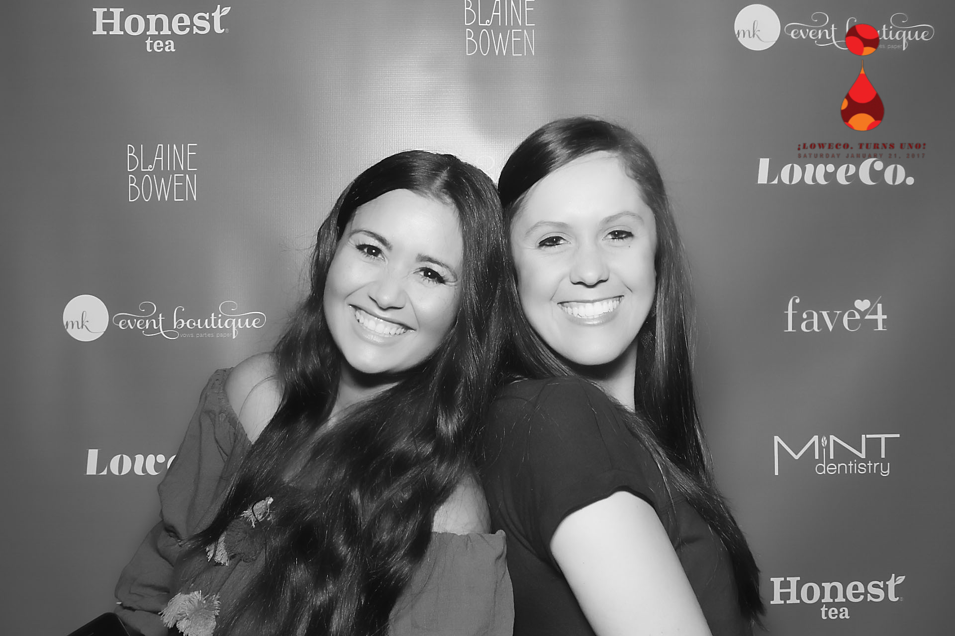 Catherine Lowe and LoweCo.'s Executive Assistant (and much more) Quinn Barker revel in an event well done.