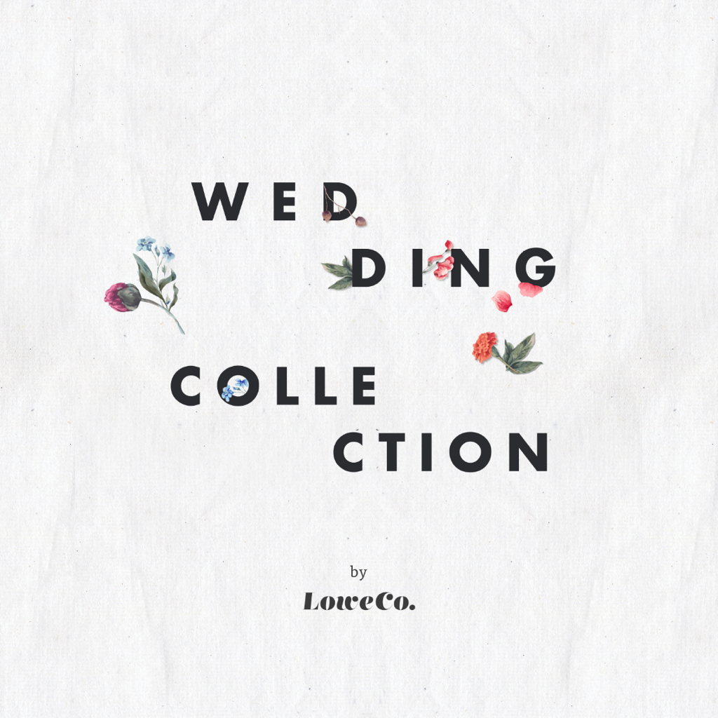 Our Wedding Collection offers "something new." We wanted to make this collection extra special, so we are highlighting our signature sweet and sassy messages with rose-gold foil. Image art by Magdiel Lopez.