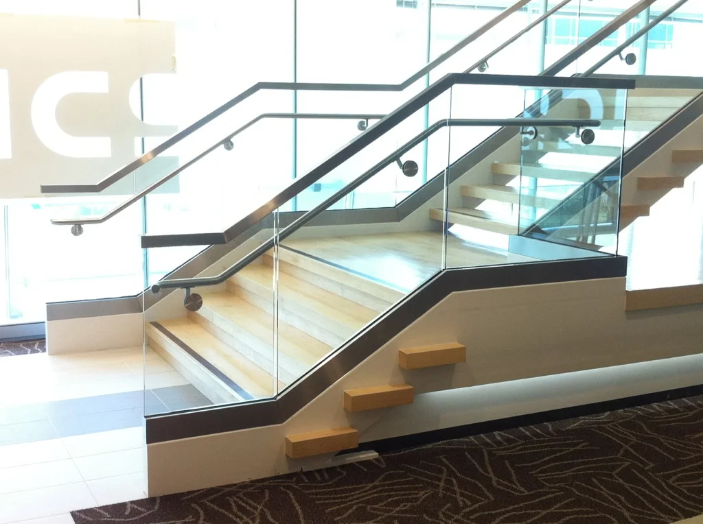 Unusual stair job; Flextronics, San Jose; Legacy Partners