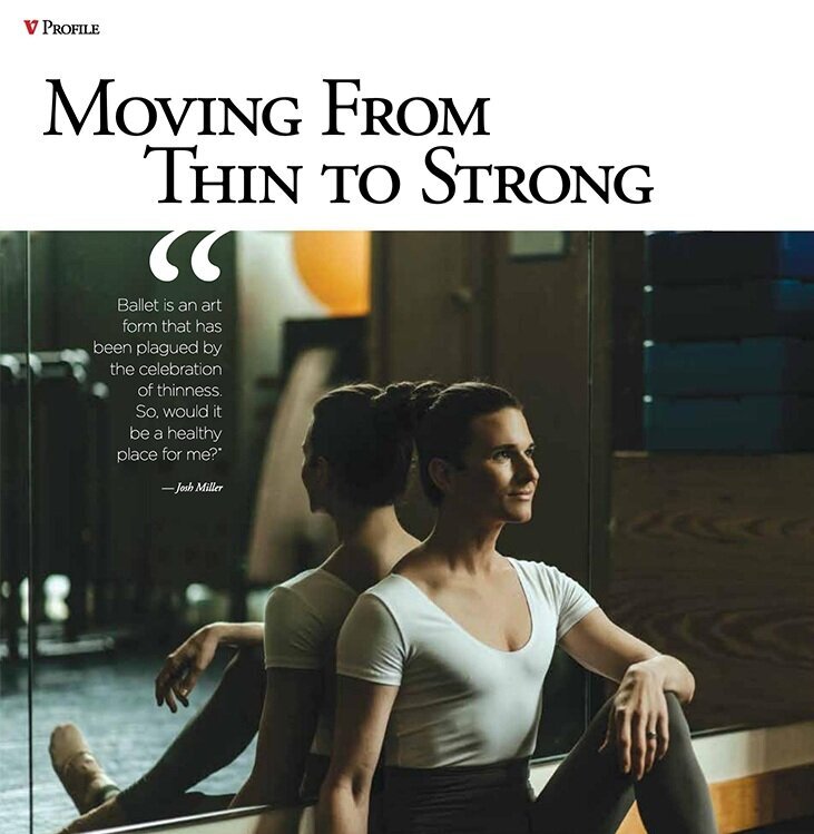  My piece “Moving From Thin to Strong” in the January 2020 issue of The Voice of Louisville explores how and why I started taking ballet as part of the Louisville Ballet’s Mind Body Balance program. 