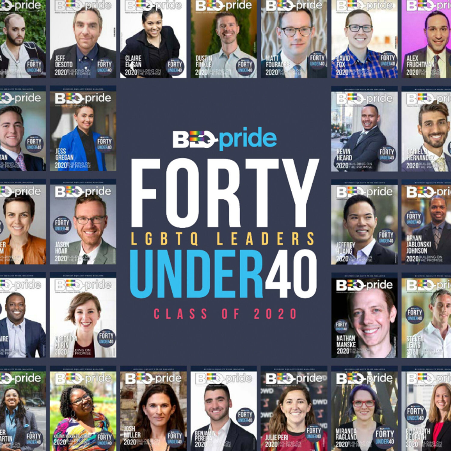  I am honored to be recognized as part of Business Equality Magazine’s 2020 Forty LGBTQ+ Leaders under 40. You can read my profile and learn more about the  class of 2020 here . 