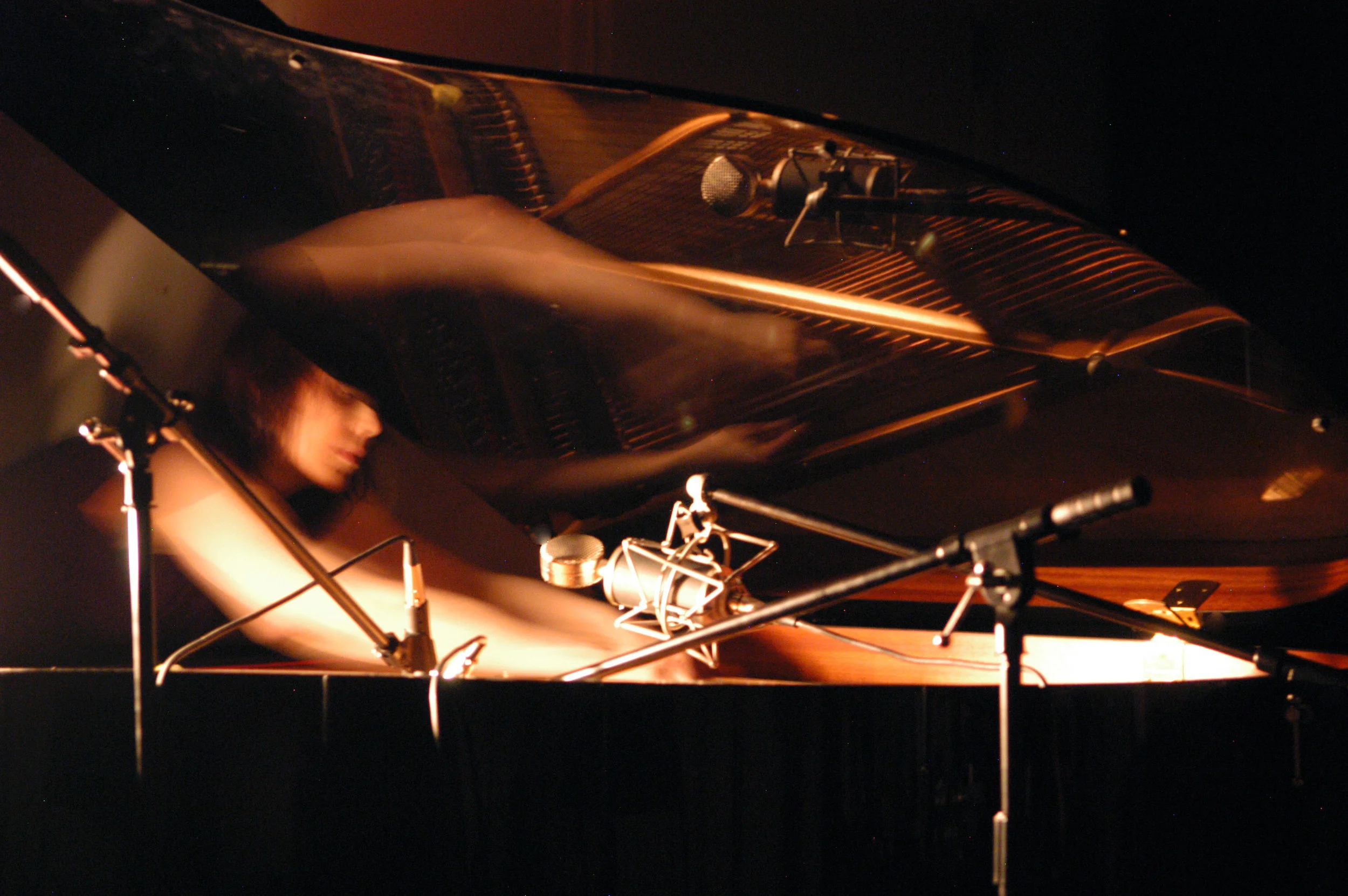 Erstwhile Records: Amplify Stones Festival, The Stone, NYC. Photo by Yuko Zama