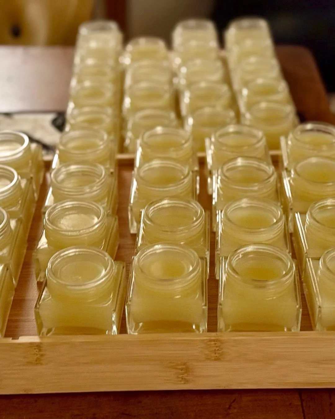 Stayed up late last night making my newest product for Market Bleu in Cincinnati this weekend.  LaLa Lisa, my newest  product is a lemony face cleanser. It is made from all natural oils in small batches. It took me a while to develop this cleanser. I